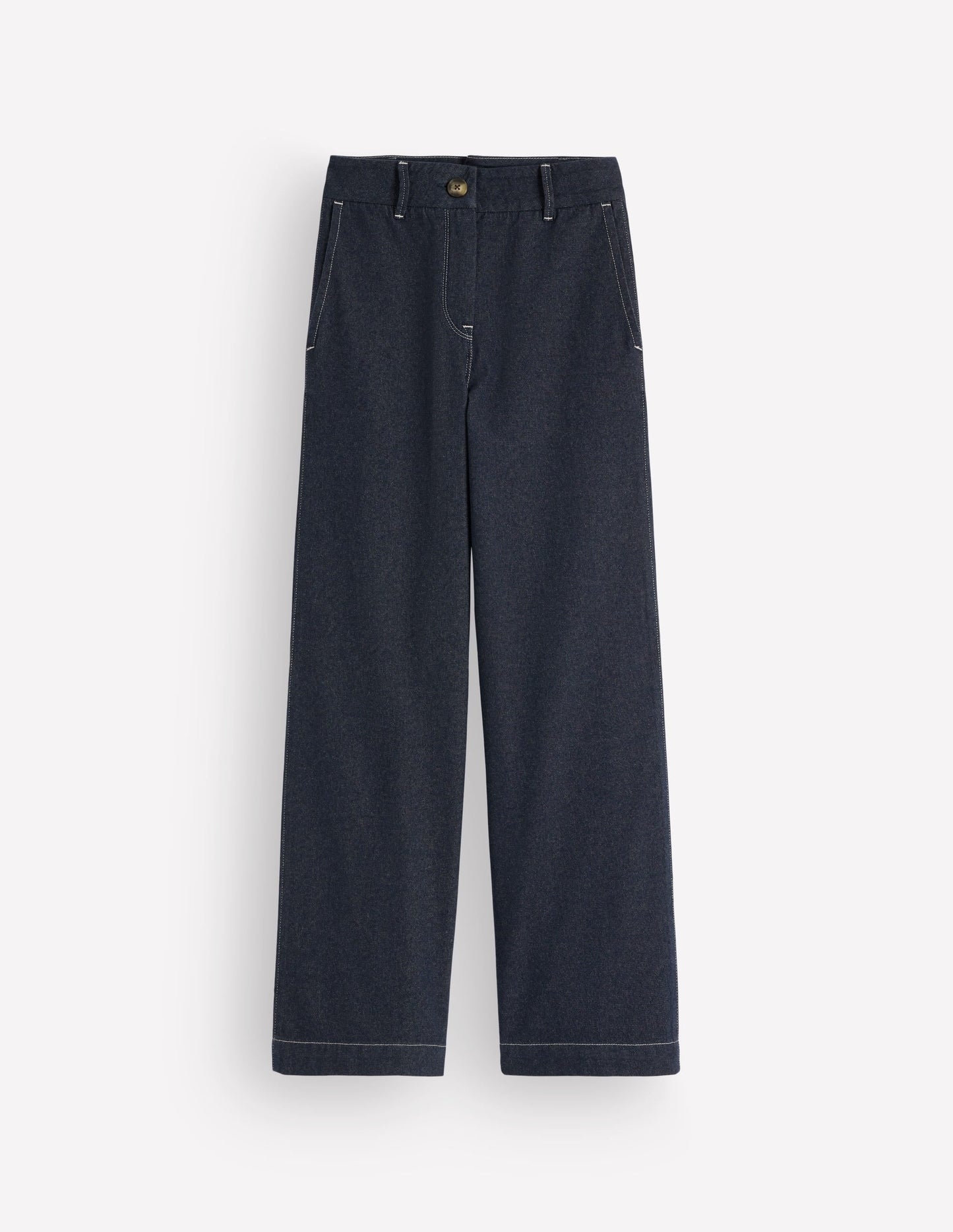 Belgravia Twill Trousers-Indigo