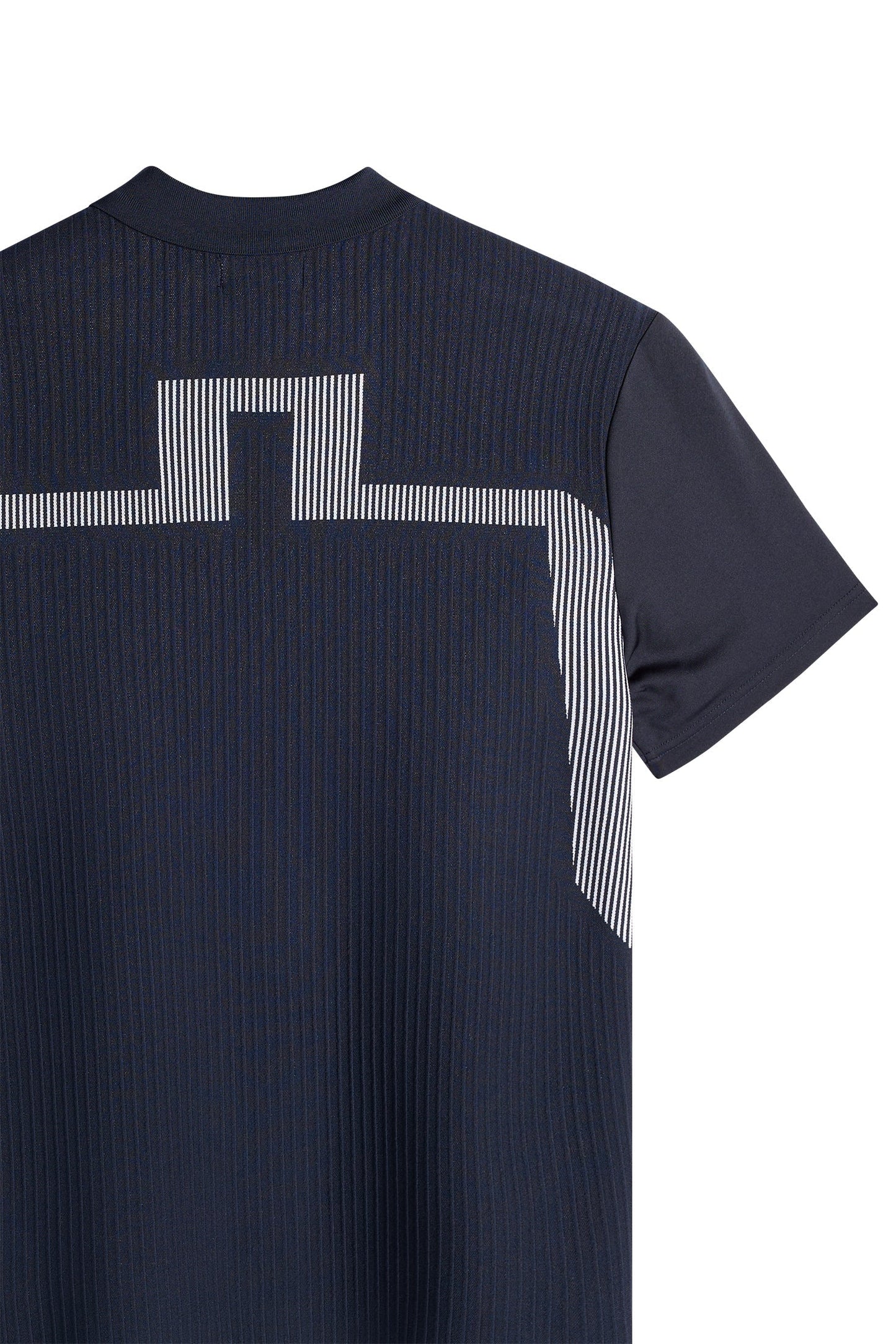 Neri Hybrid Knit Polo Shirt / Navy
