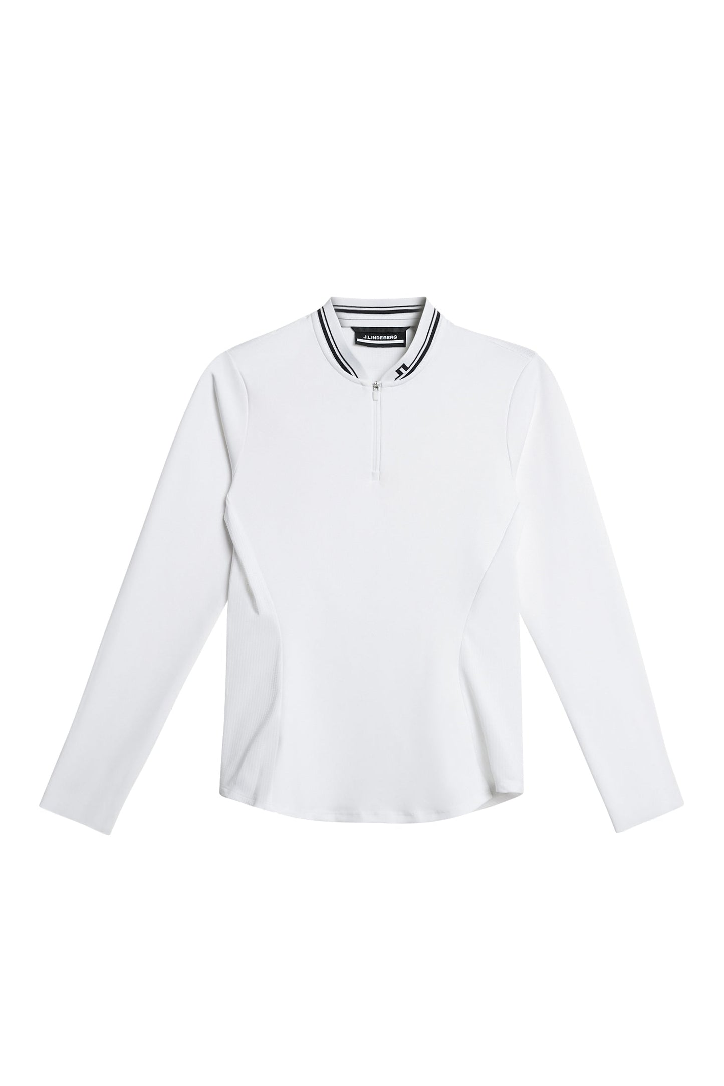 Harper Quarter Zip Mid Layer / White