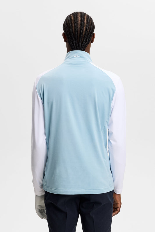 Blake Zip Mid Layer / Forget-Me-Not