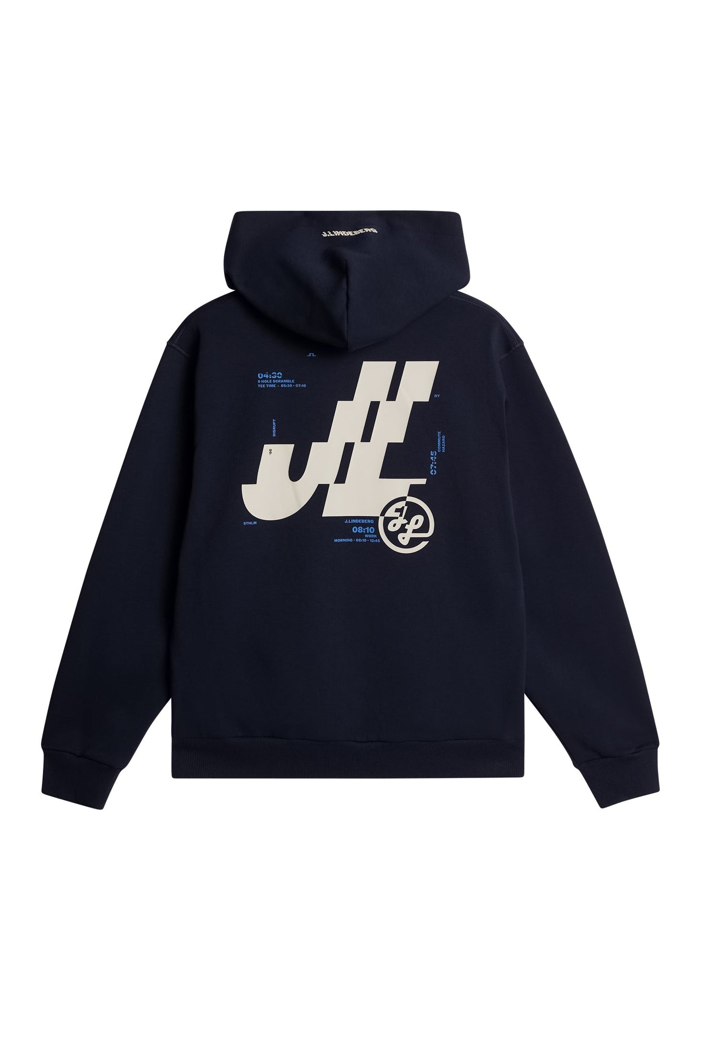 Club Printed Hood / Navy