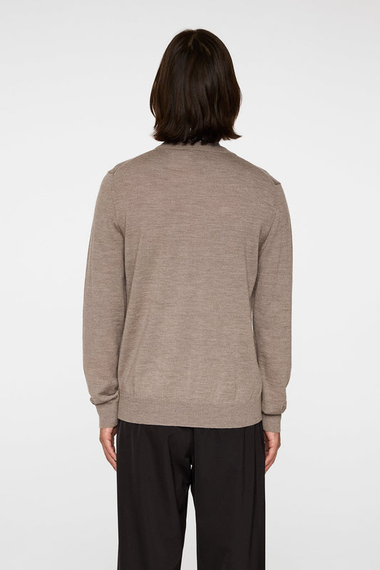 Keane Merino Crew Neck / Brindle Melange