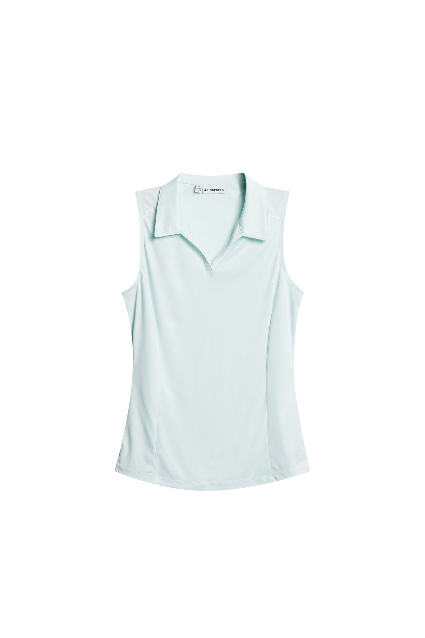 Leah Sleeveless Polo / Sky Light