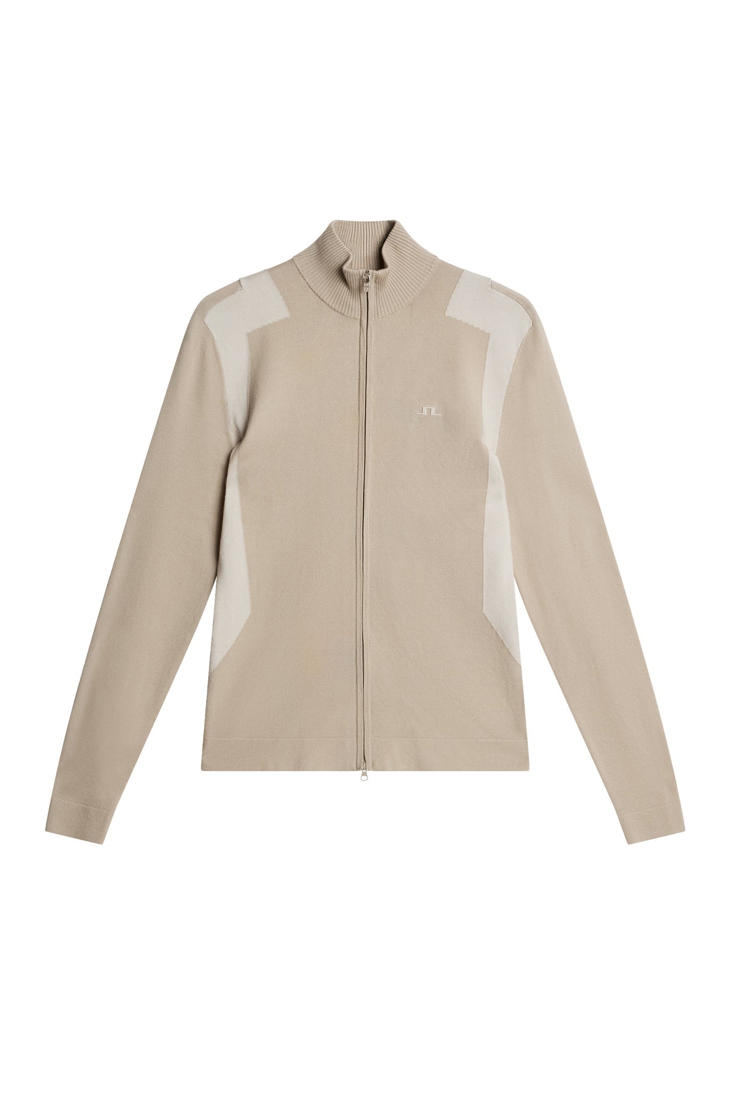 Bianca Knitted Zip Sweater / Island Fossil