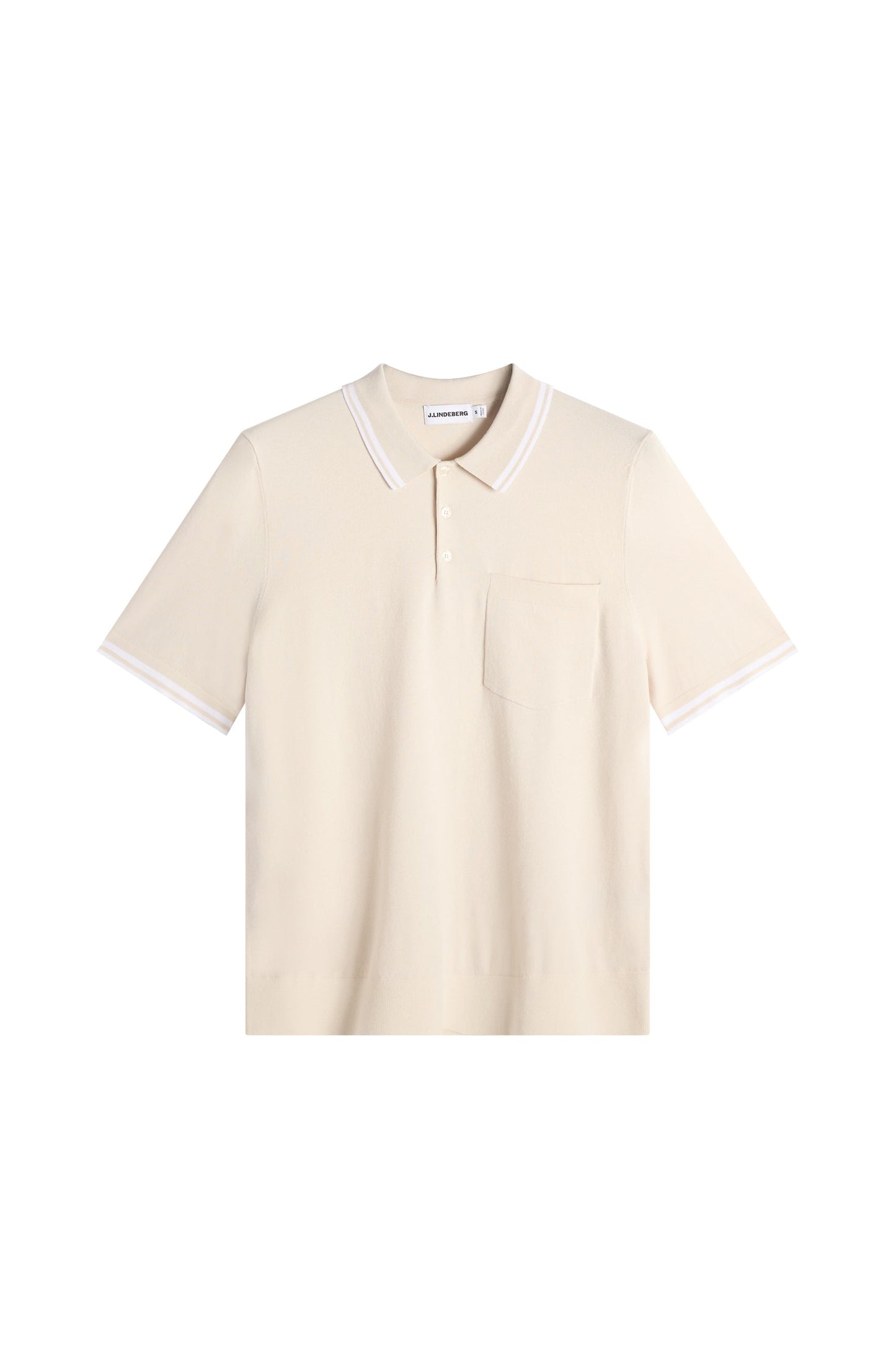 Ramon Knit SS Polo / Moonbeam