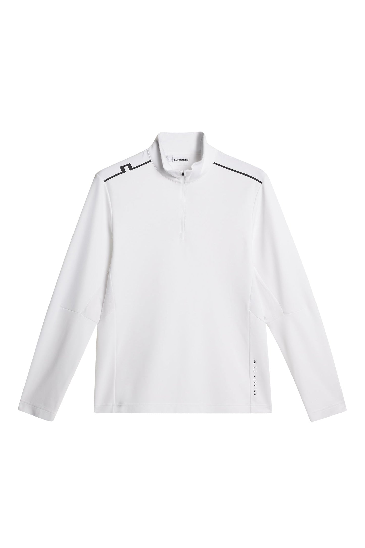 Leon Quarter Zip Mid Layer / White