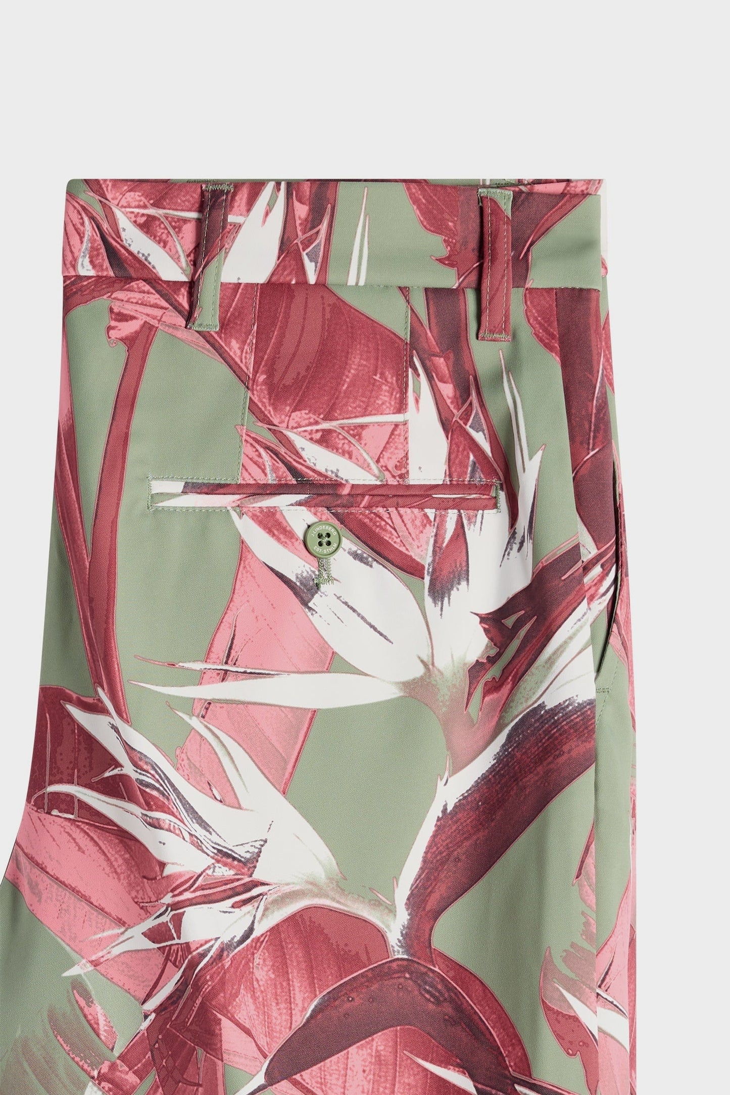 Eloy Print Shorts / Paradise Hedge Green M