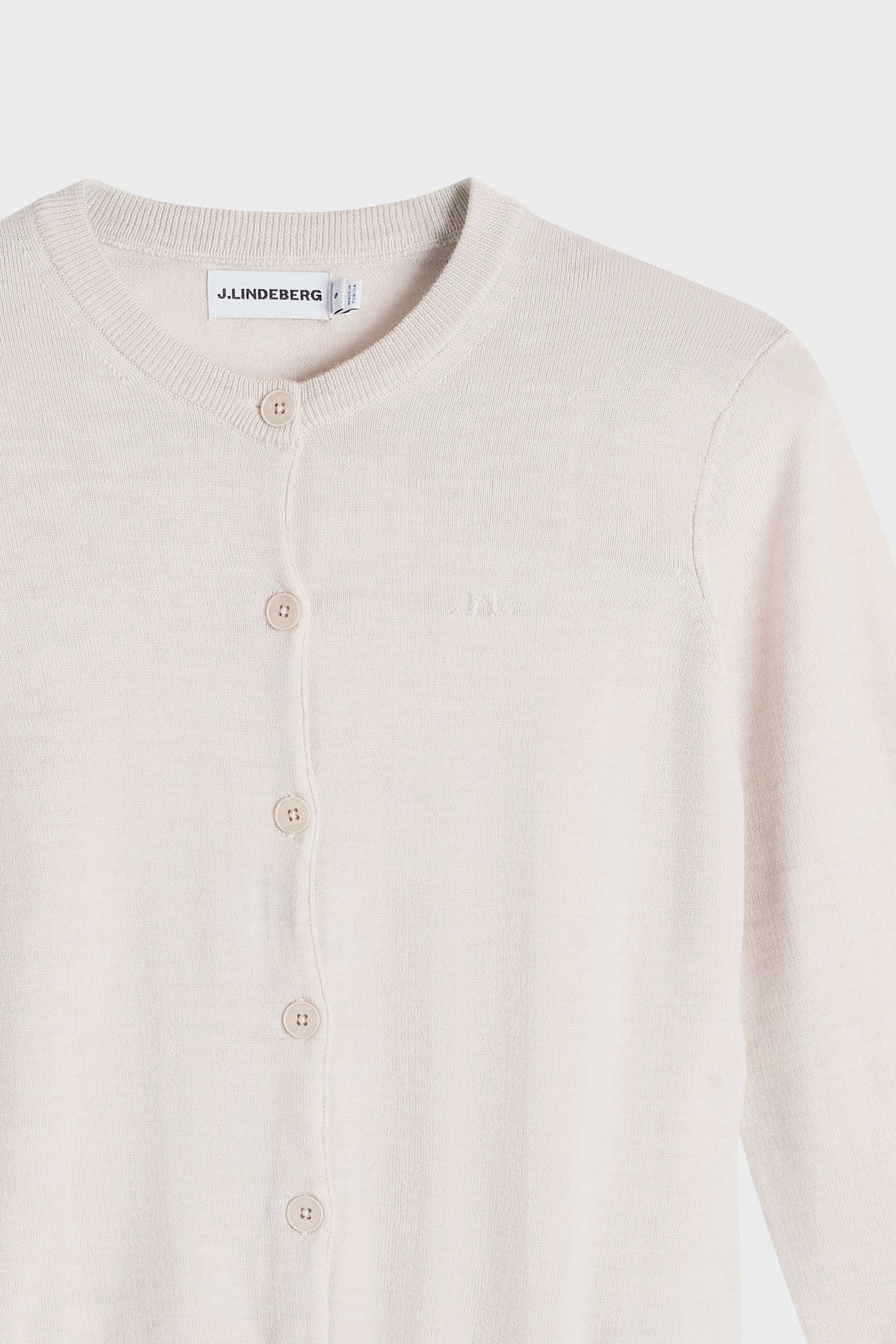 Joanna Knitted Cardigan / Moonbeam Melange