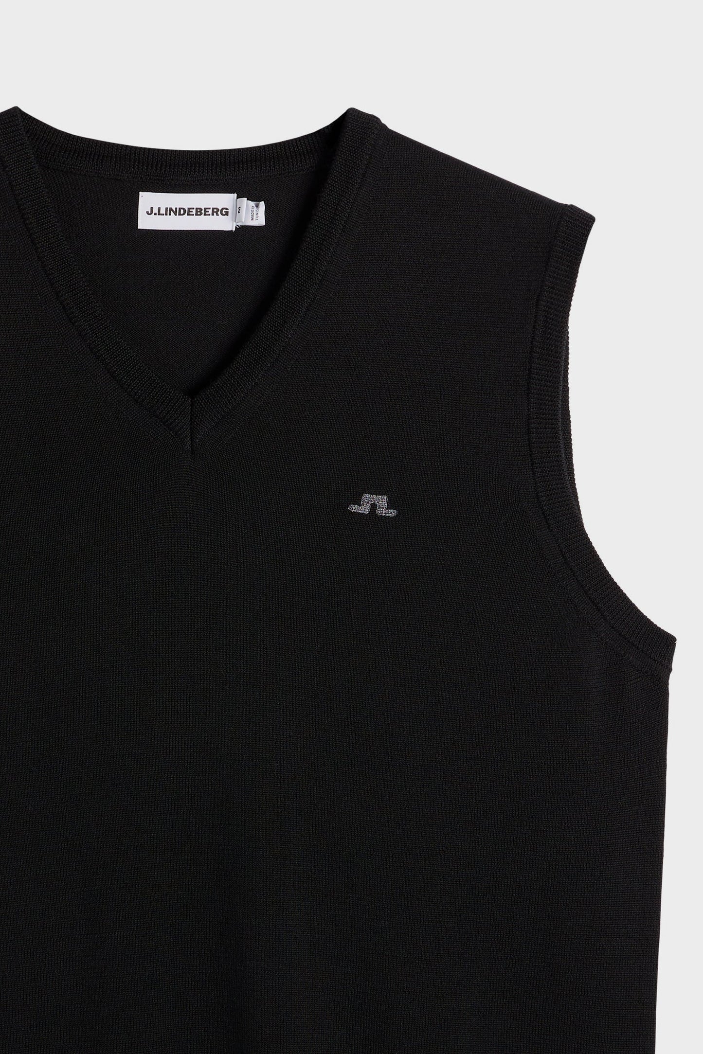 Liam Knitted Vest / Black