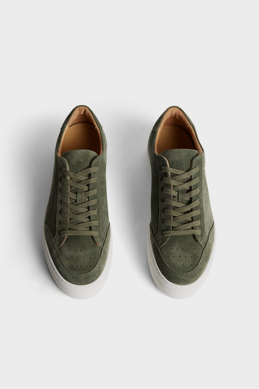 Art Signature Suede Sneaker / Kalamata
