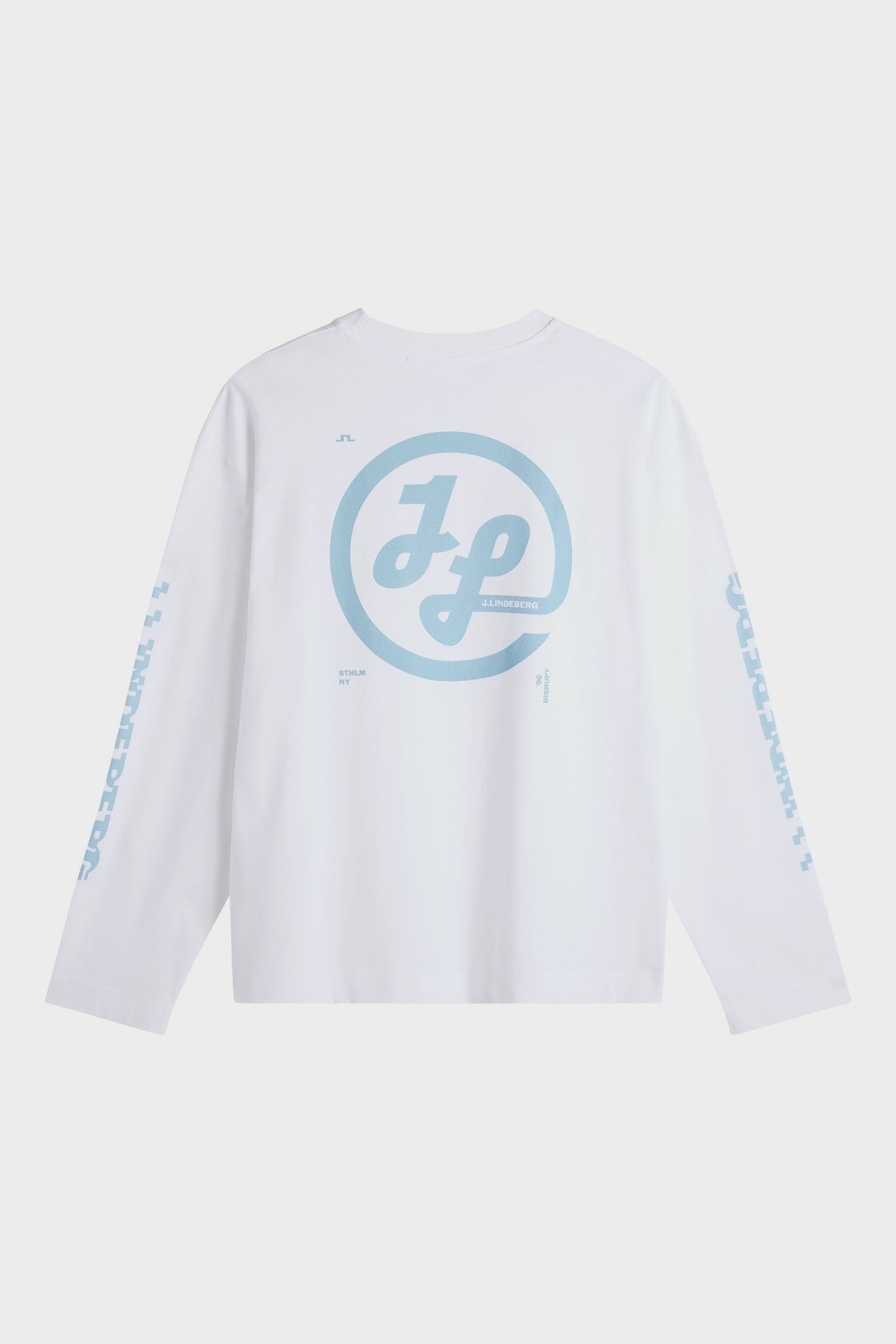 Walsh LS Print T-shirt / White
