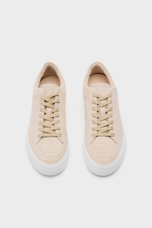 Art Signature Suede Sneaker / Moonbeam
