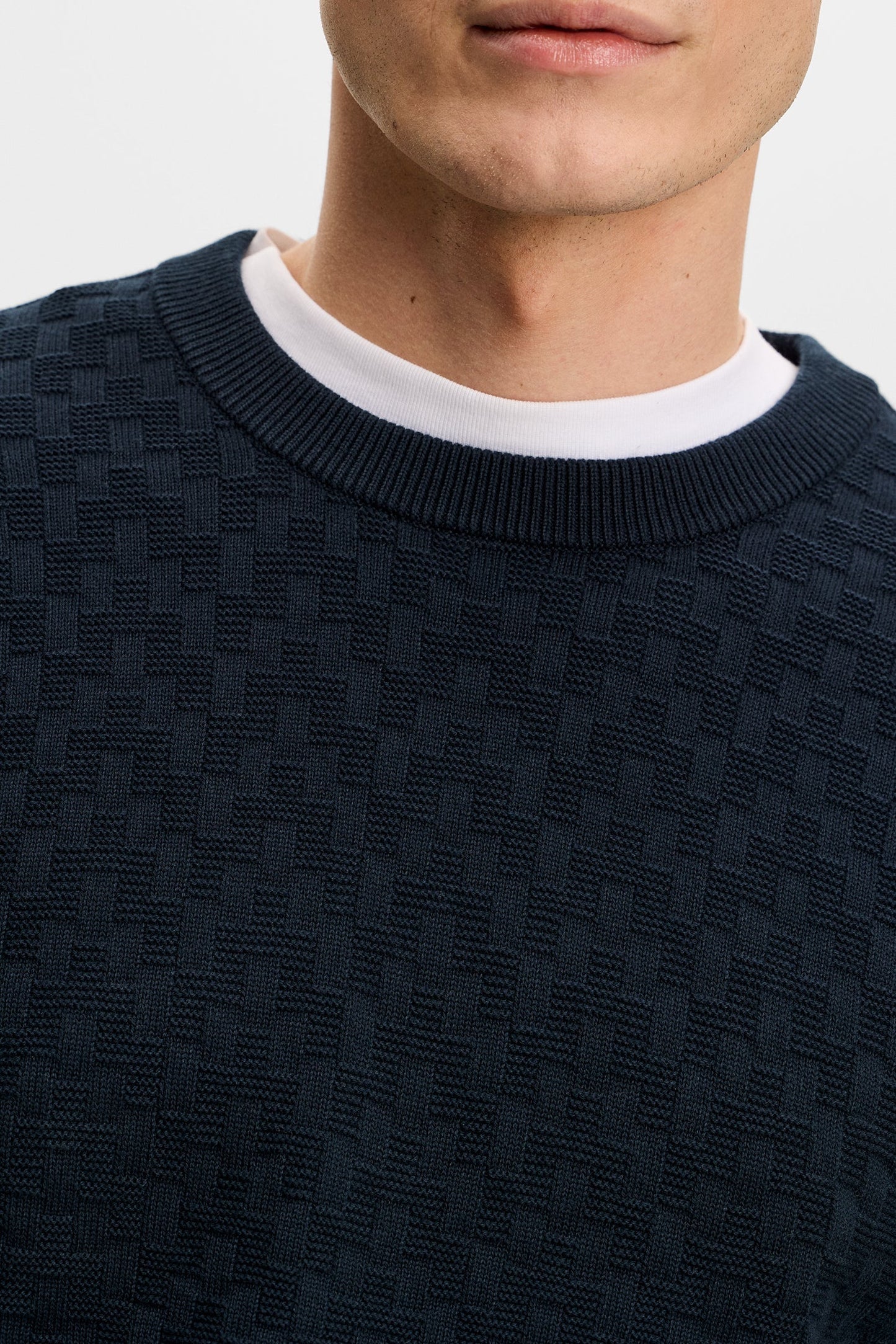 Arthur Knit Org Cotton / Navy