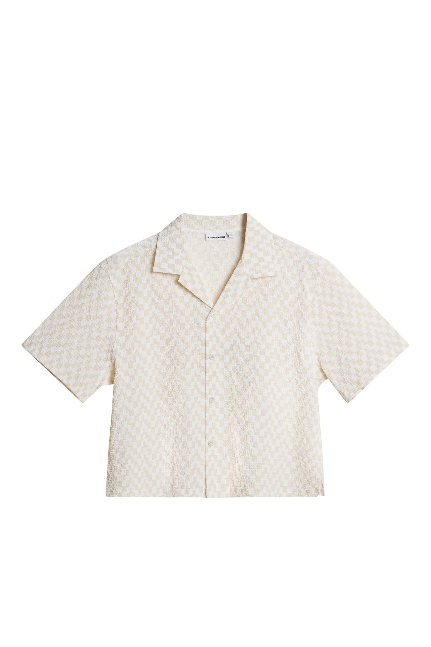 Liv Crinkle Nylon Shirt / Bridge Stack Moonbeam M