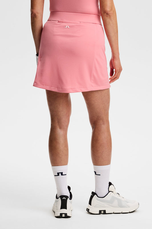 Amelie Mid Skirt / Flamingo Plume