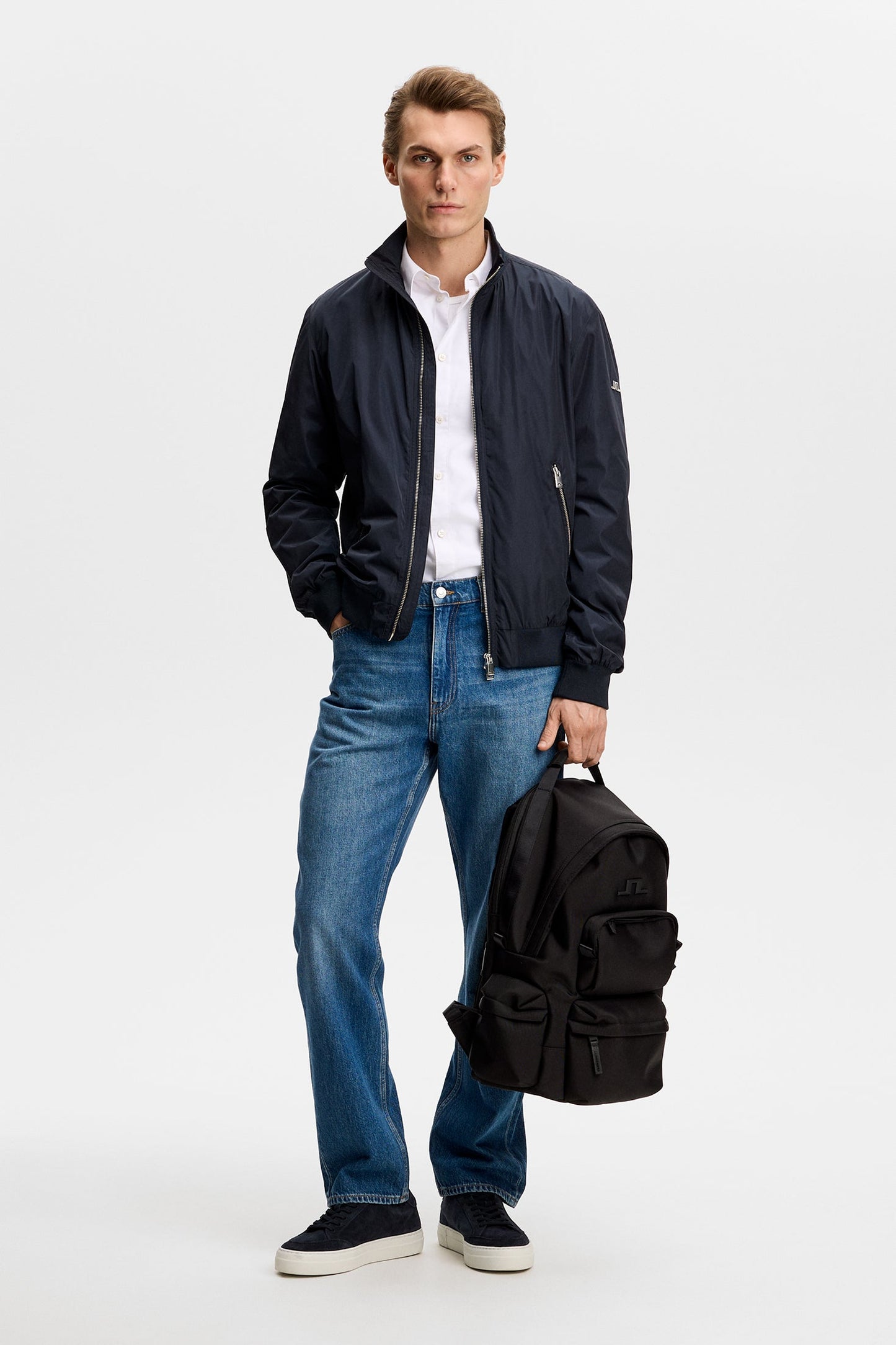 Kevin Poly Jacket / Navy