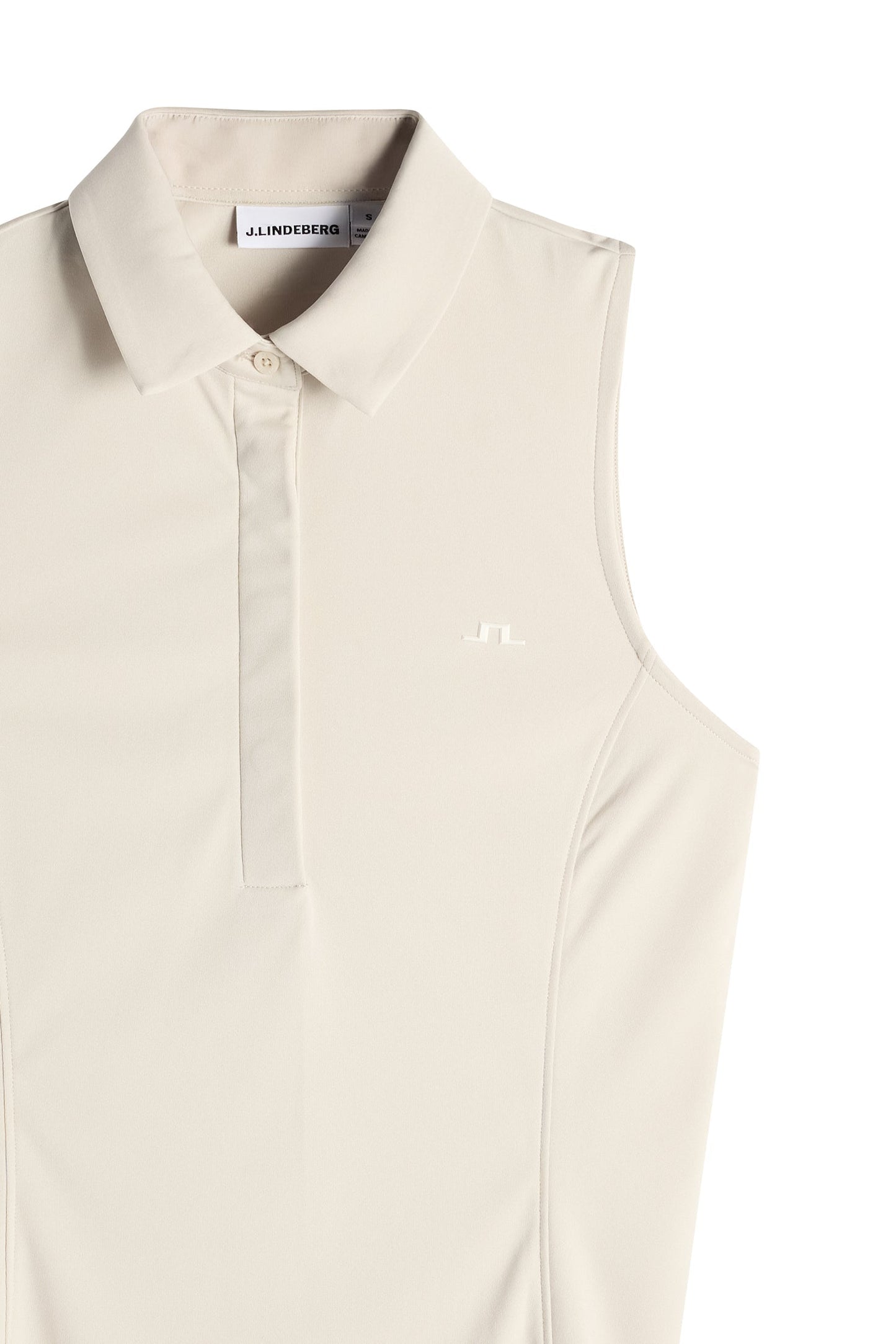 Dena Sleeveless Polo / Moonbeam