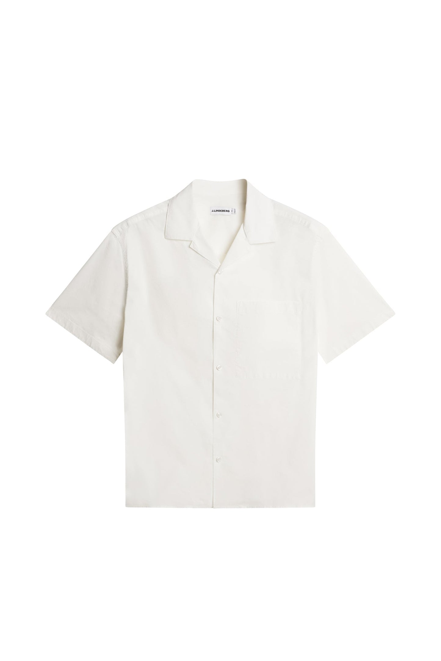 Ellis Cotton Resort Shirt / White
