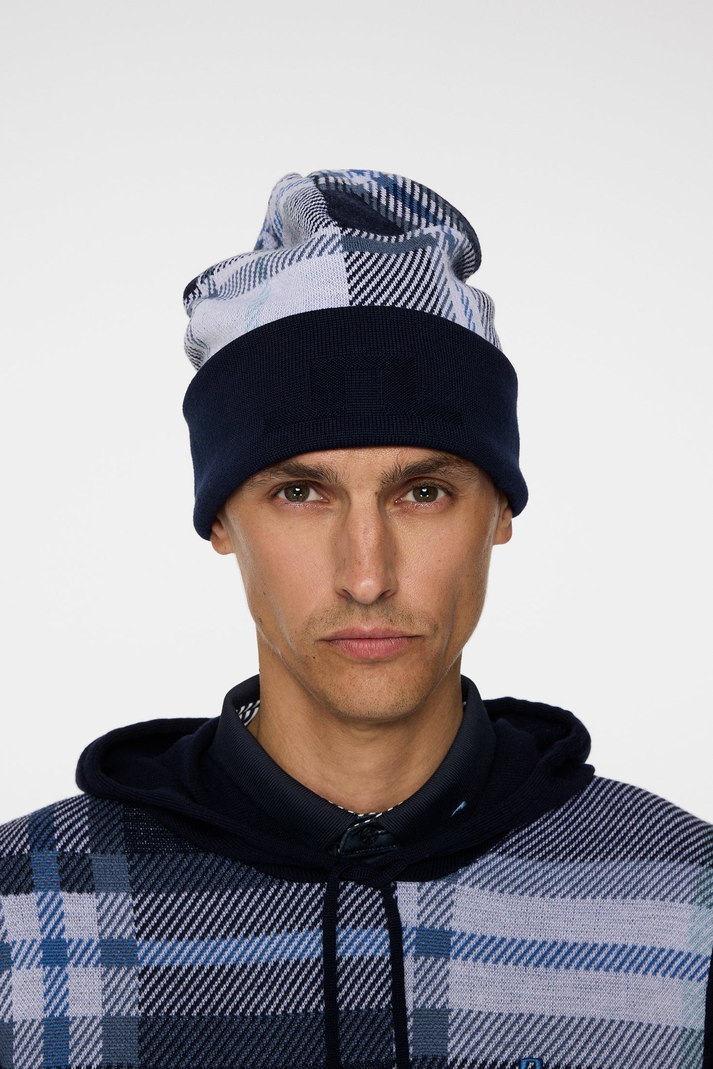 Jive Wool Beanie DPWT / Tartan Navy