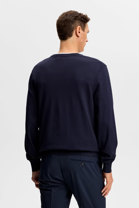 Henry Knitted Sweater / Navy