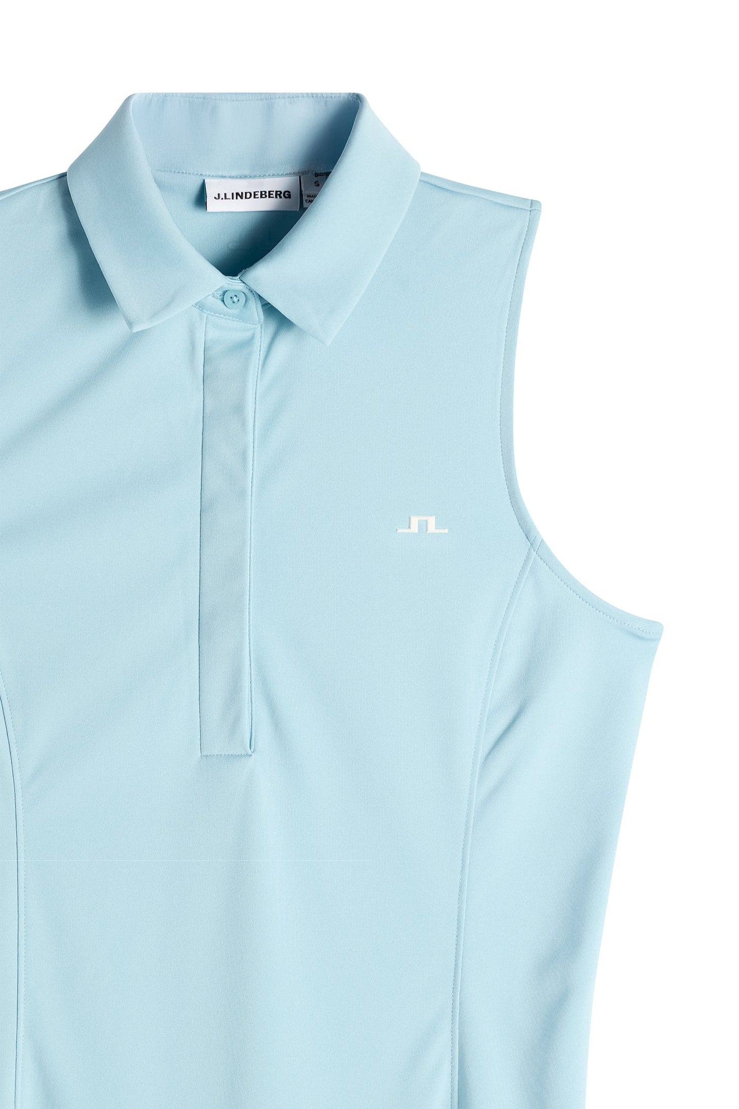 Dena Sleeveless Polo / Forget-Me-Not
