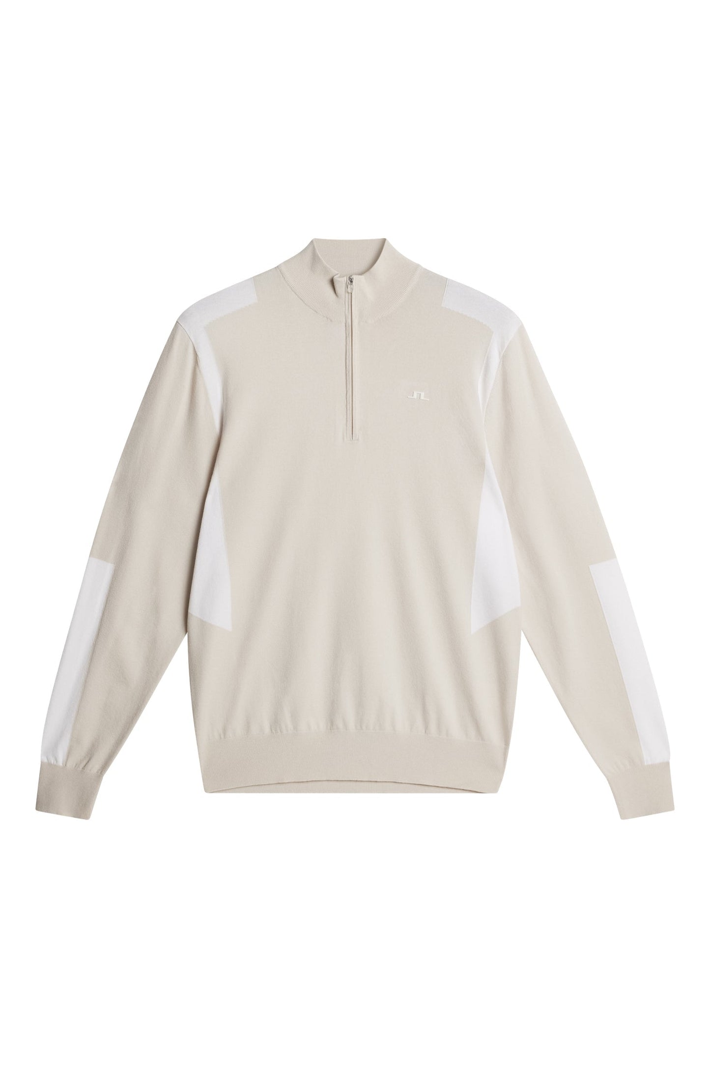 Kendrick Knitted Zip Sweater / Moonbeam