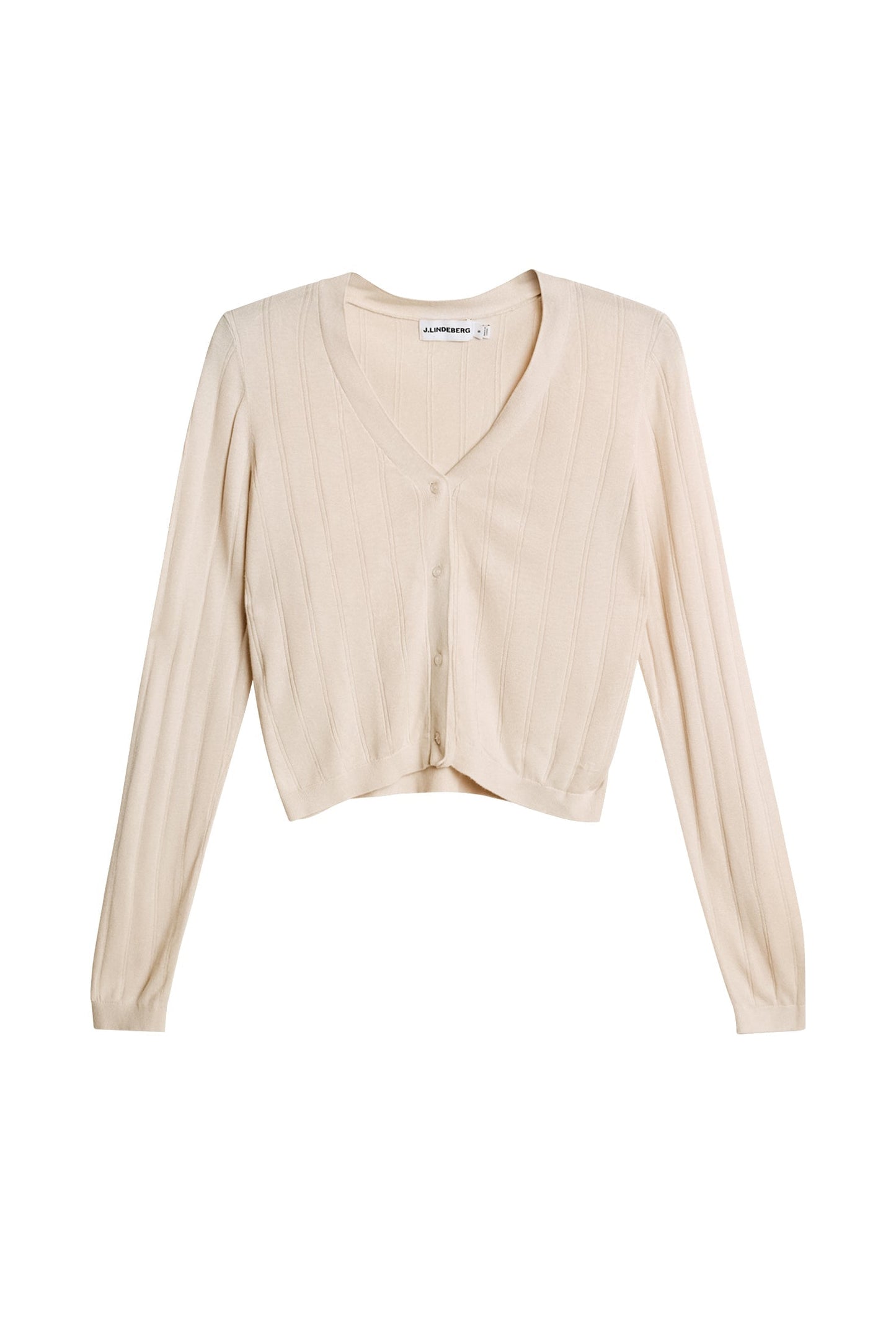 Vanja Wide Rib Cardigan / Moonbeam