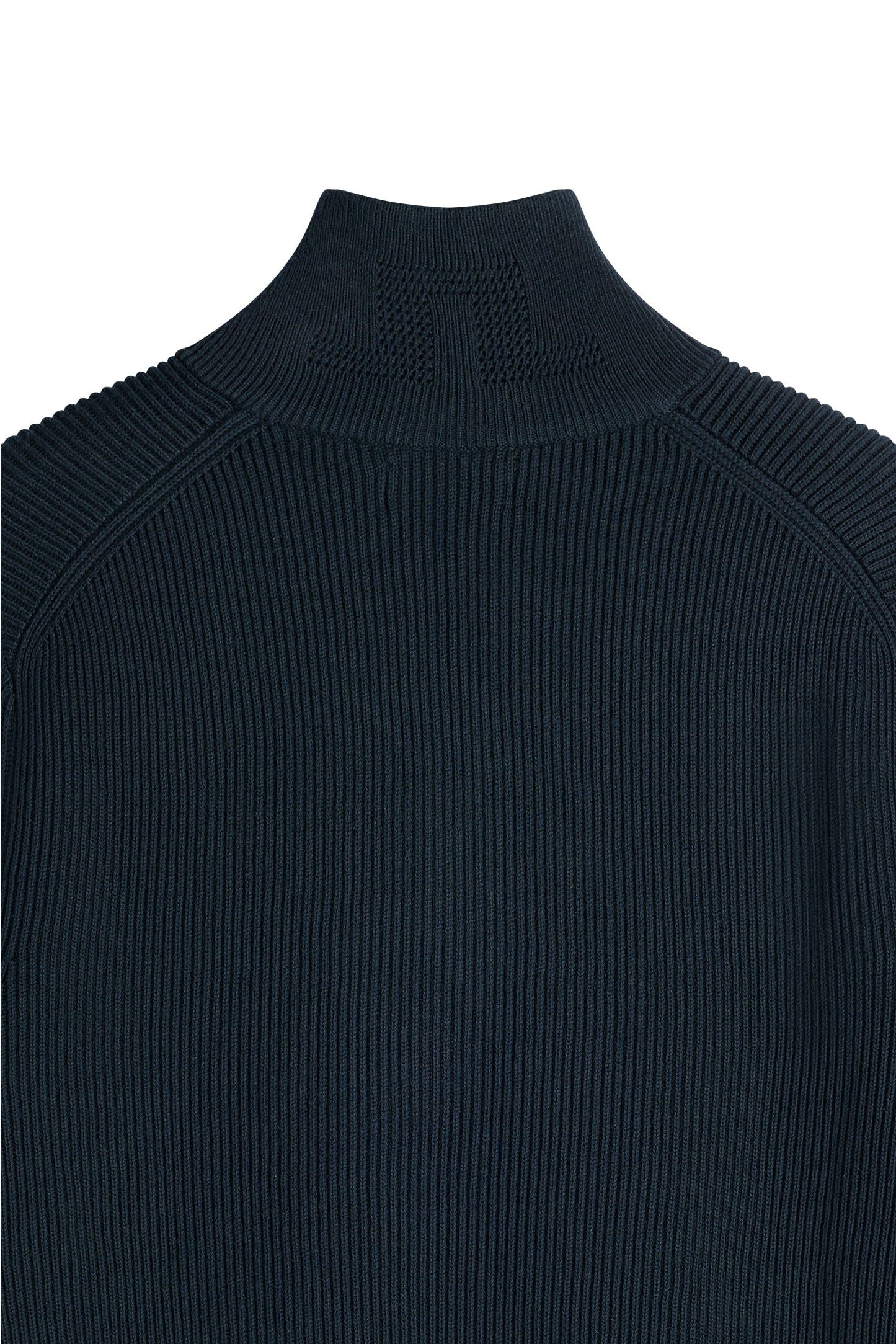 Alex Half Zip Knitted Sweater / Navy