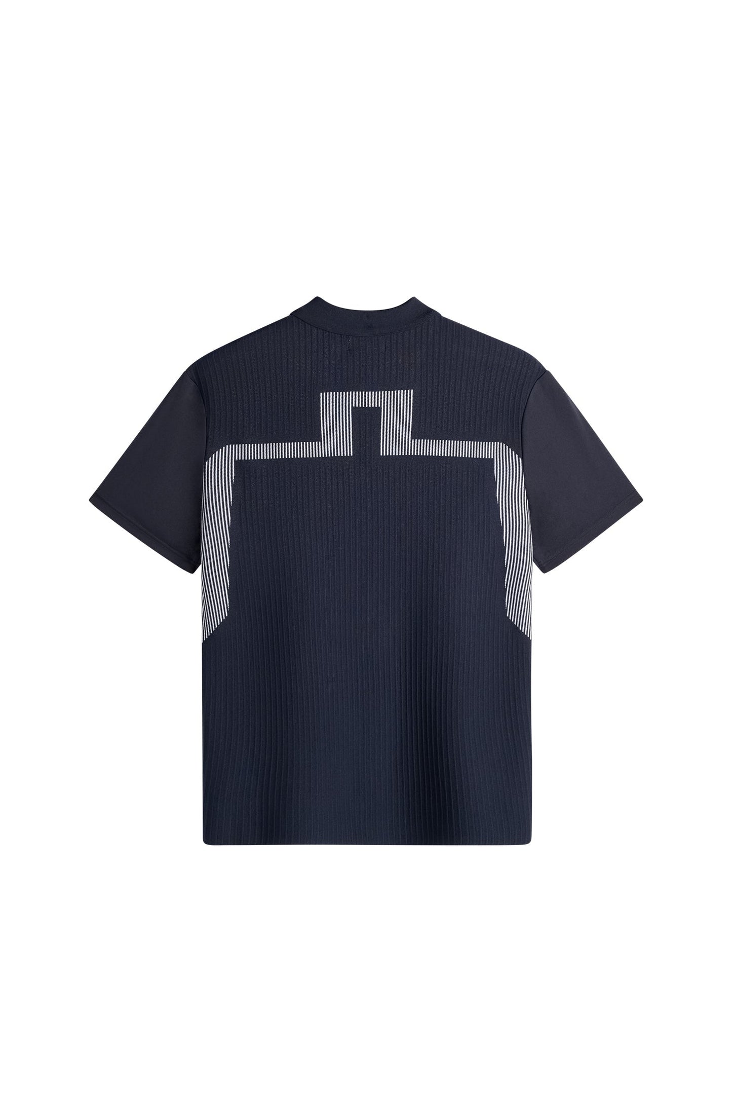 Neri Hybrid Knit Polo Shirt / Navy