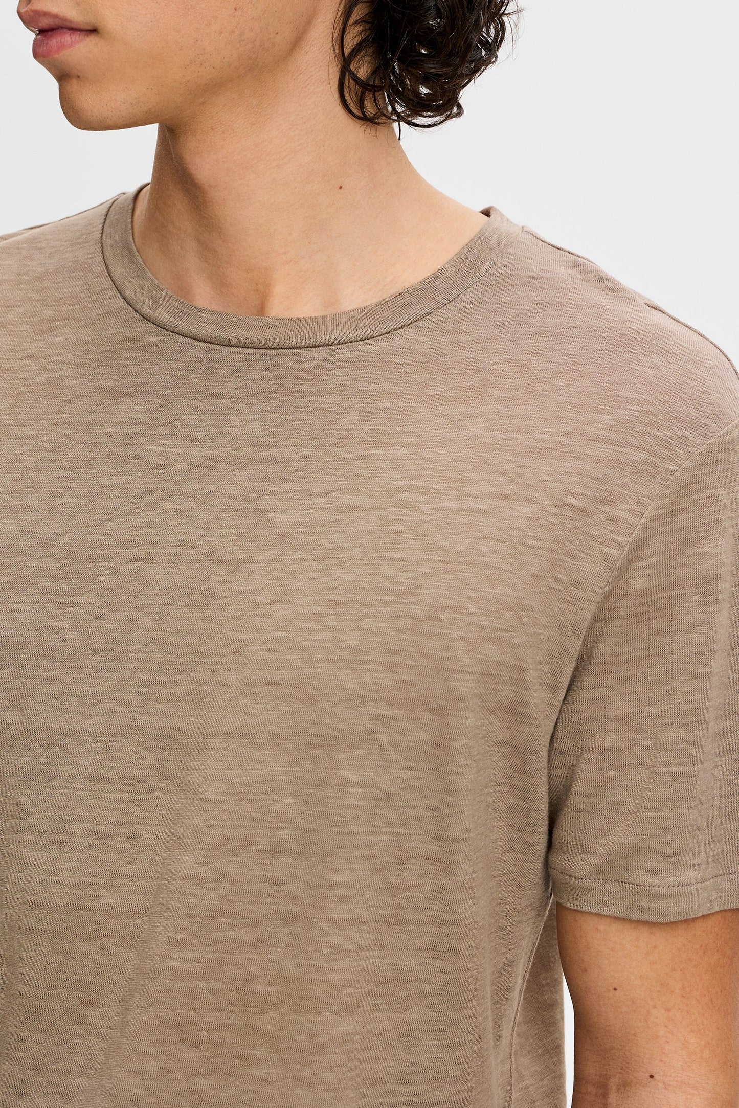 Coma Linen Tee / Brindle