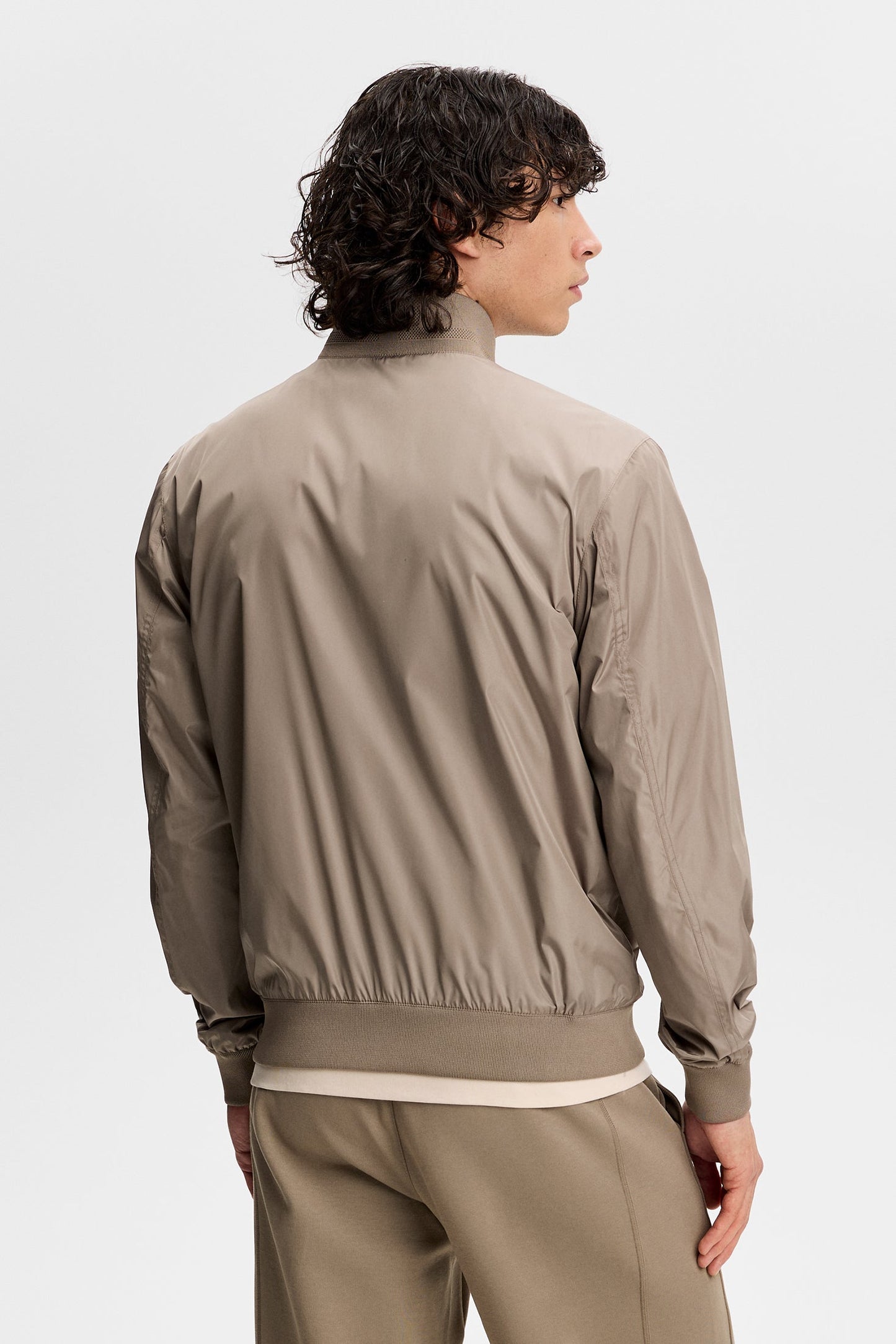 Kevin Poly Jacket / Brindle
