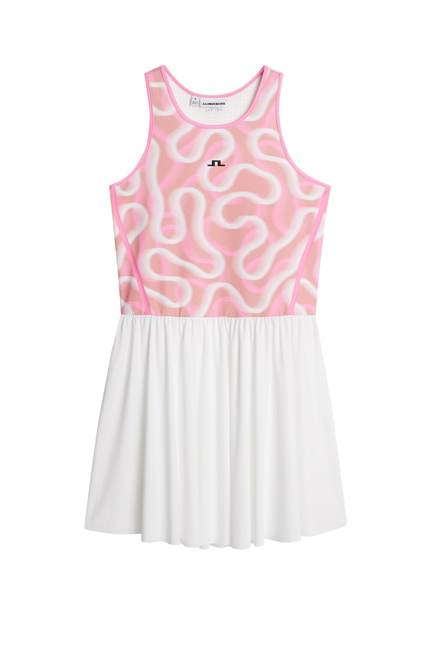 Sabrina Print Dress / Rally Flamingo M