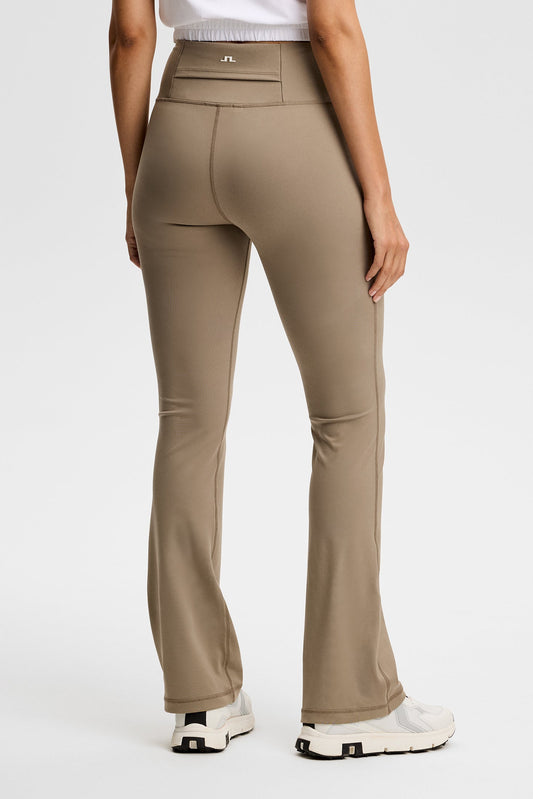 Fiona Flared Leggings / Brindle