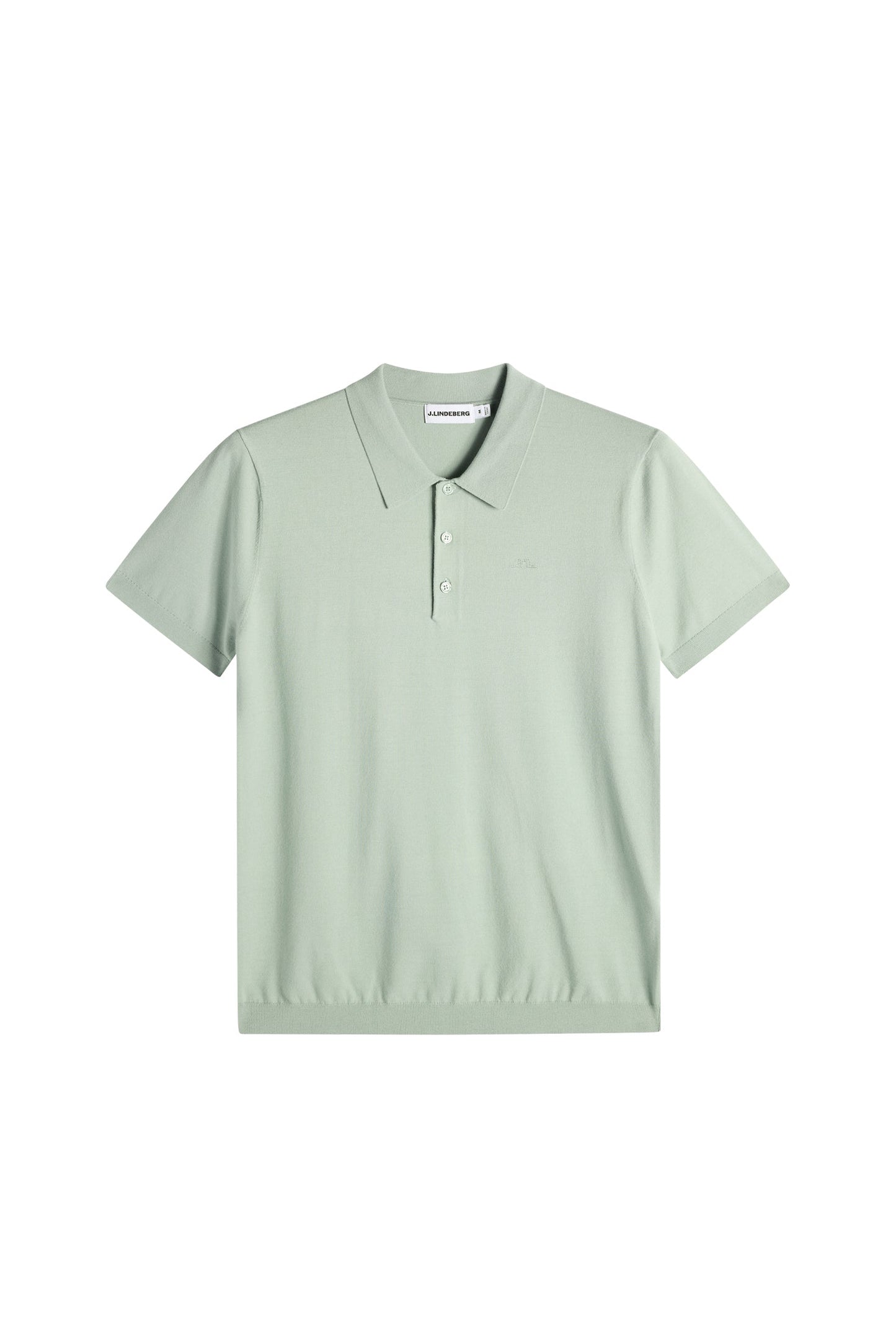 Ridge Knitted Polo / Jadeite