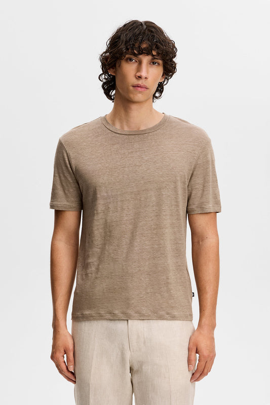 Coma Linen Tee / Brindle