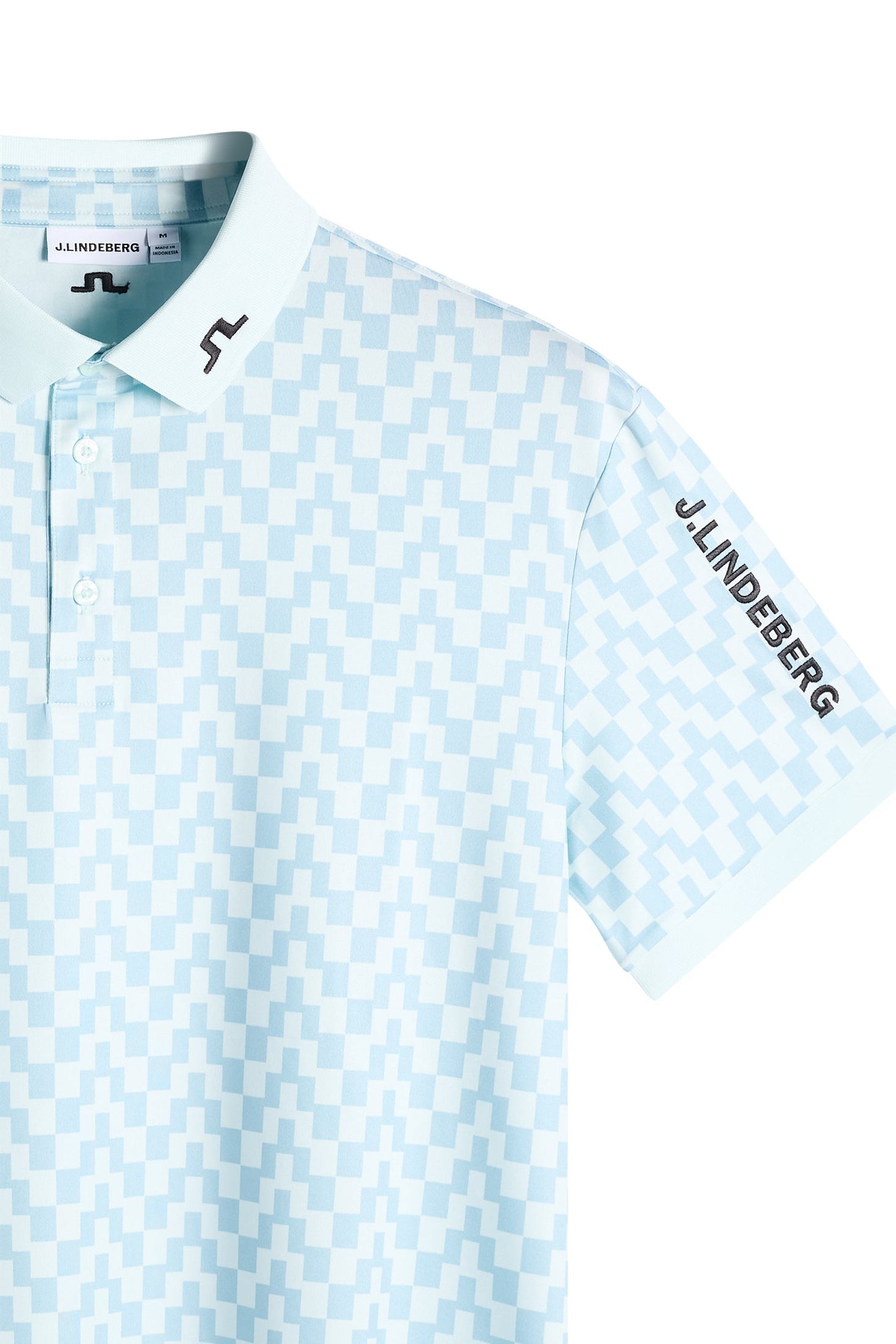 Tour Tech Print Polo / Bridge Stack Skylight M