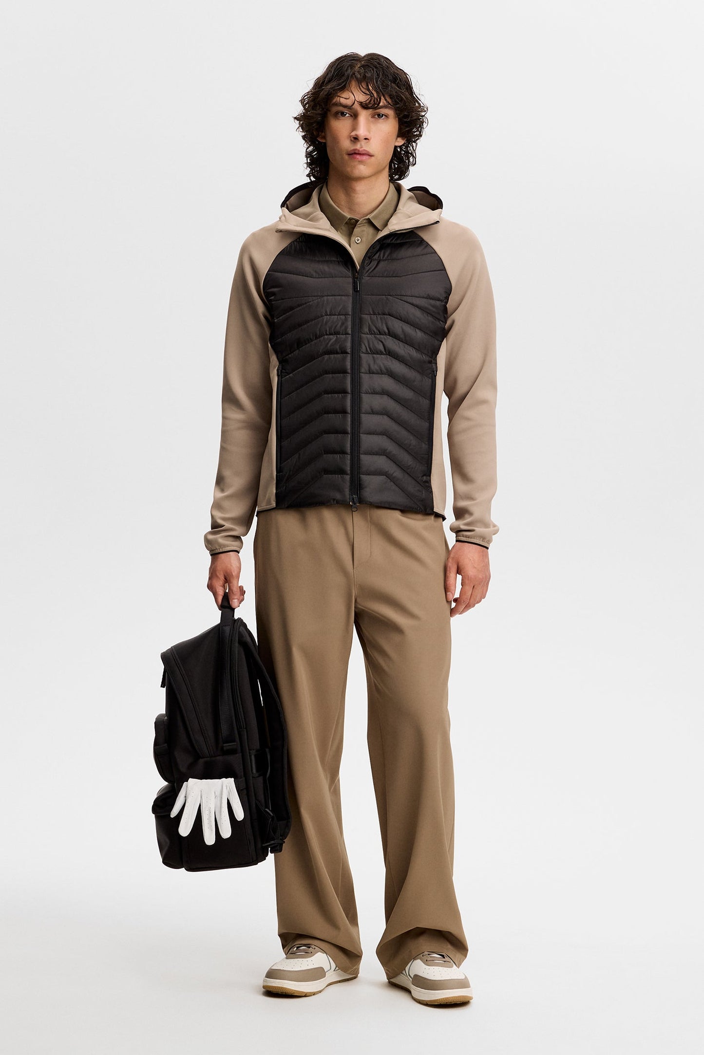 Heyden Quilt Hybrid Hood / Brindle
