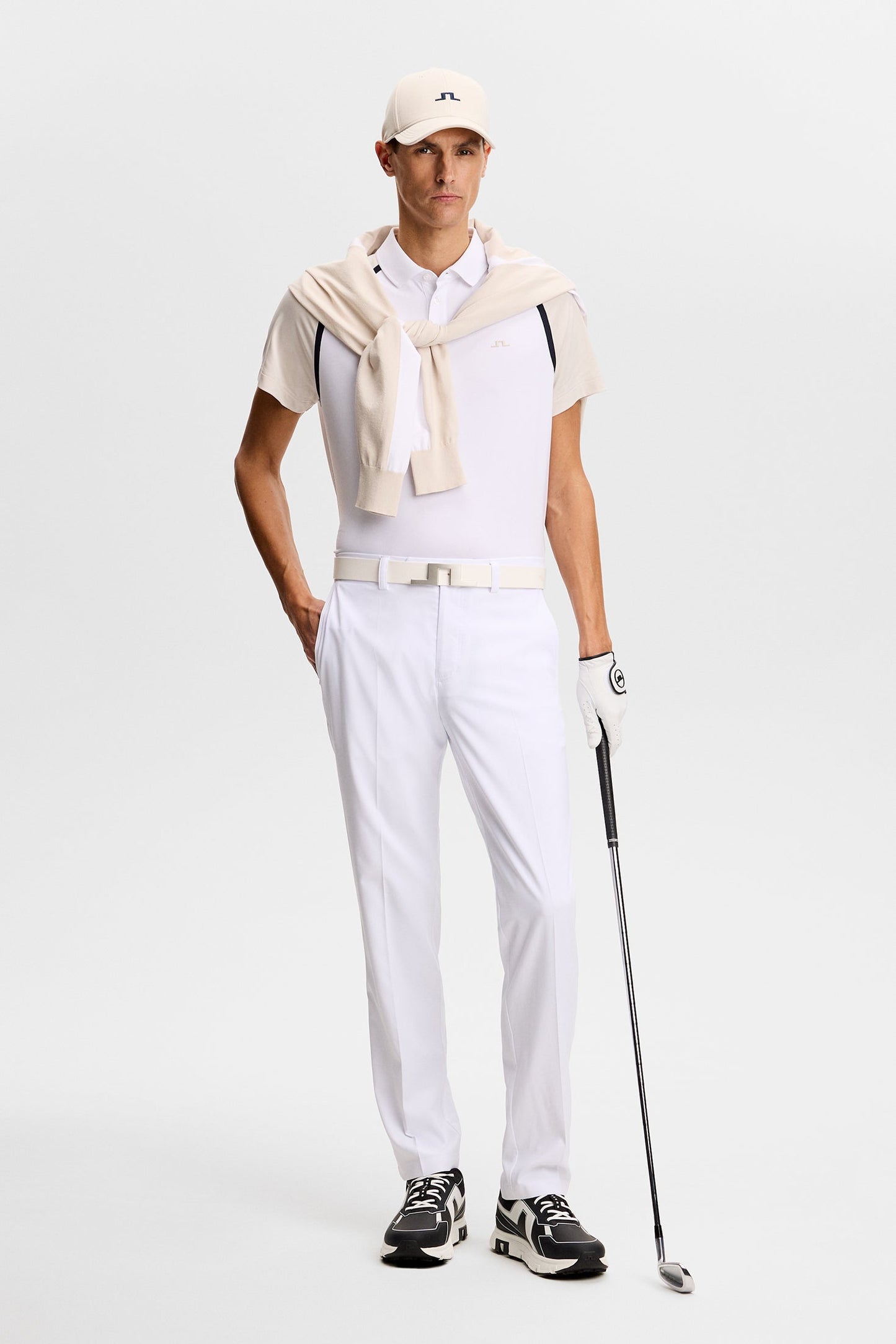 Mitch Pant Light Poly / White