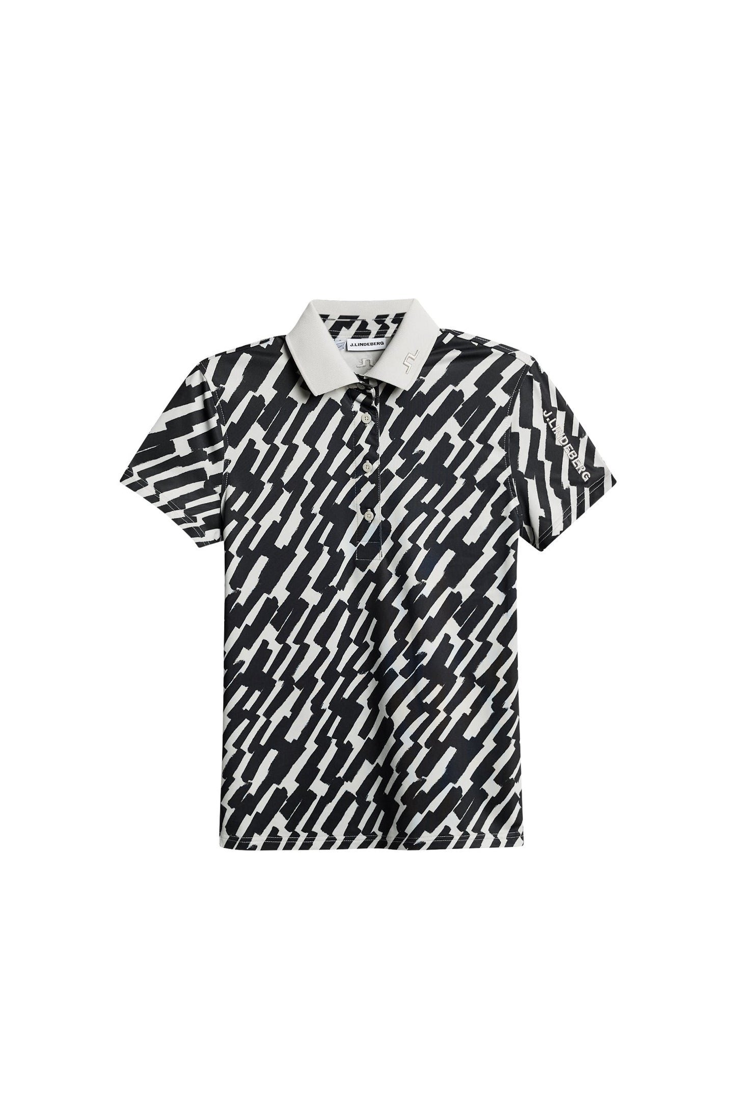 Tour Tech Print Polo / Oak Moonbeam M