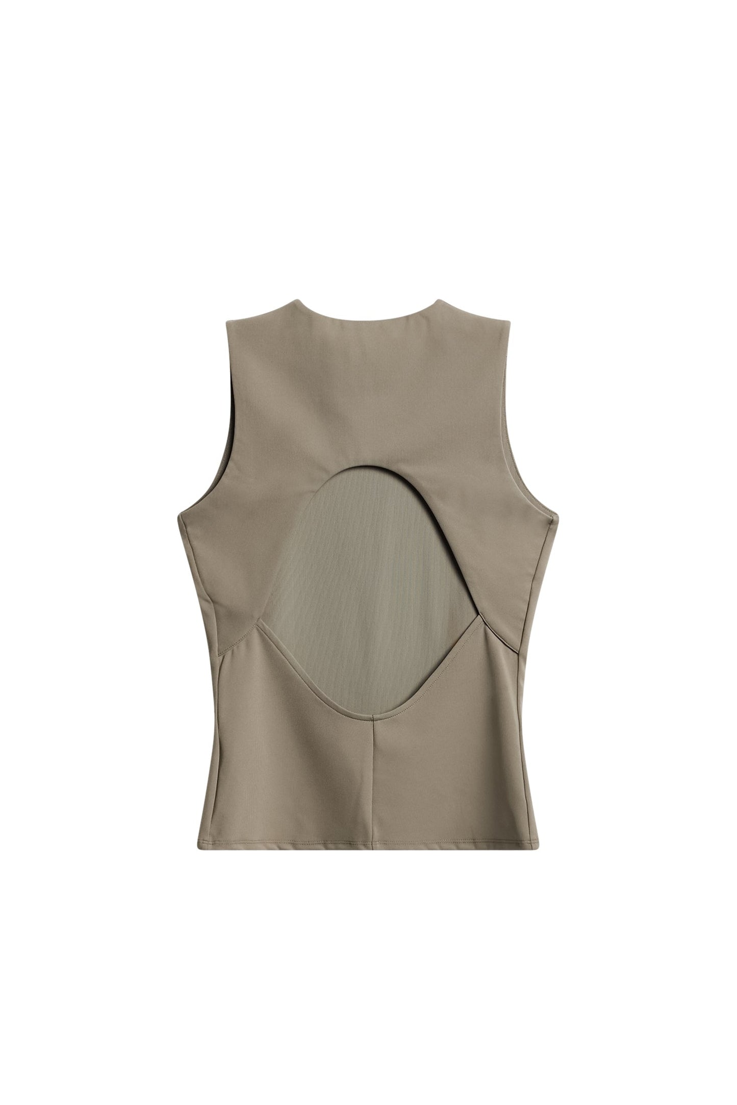 Clarisse Sleeveless Top / Brindle