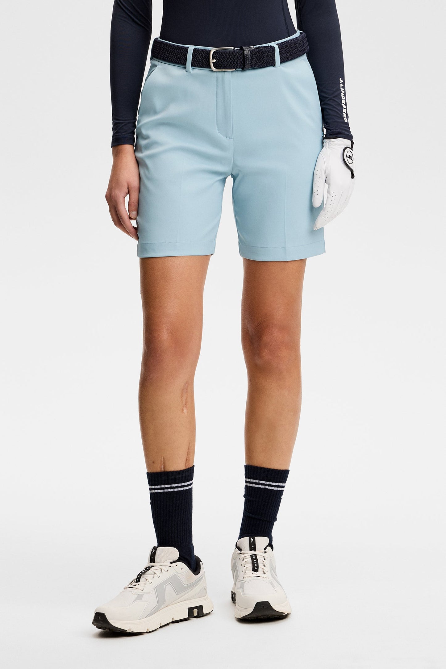 Gwen Long Shorts / Forget-Me-Not
