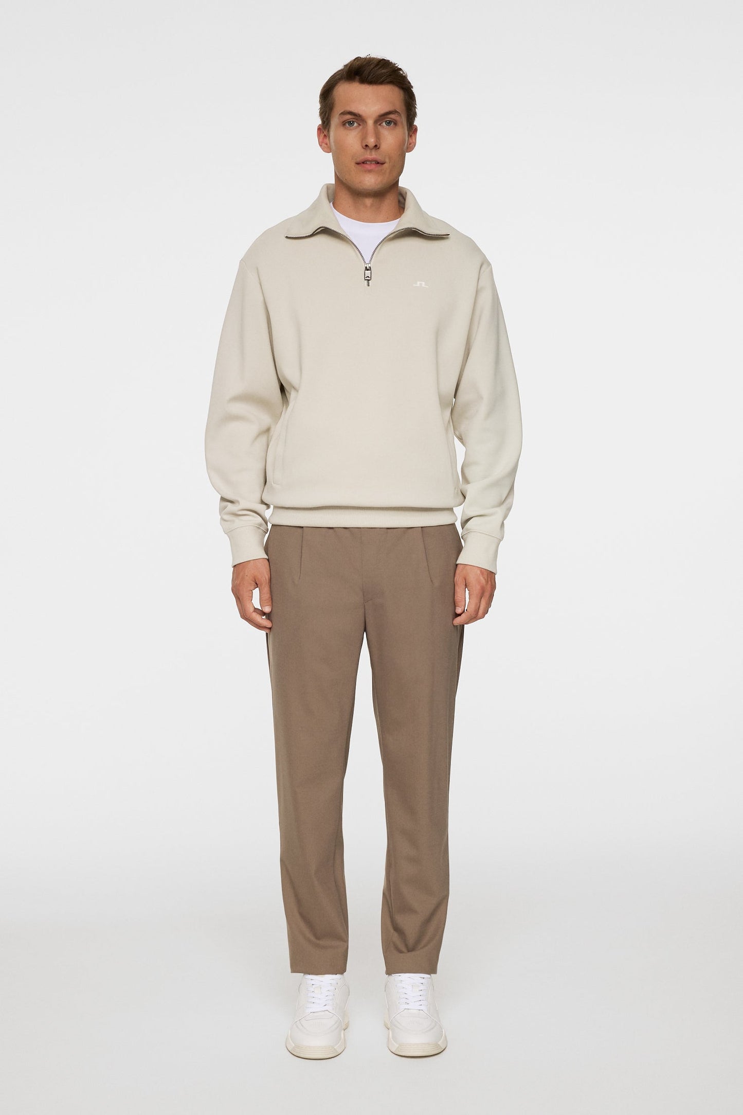 Callan quarter zip / Moonbeam