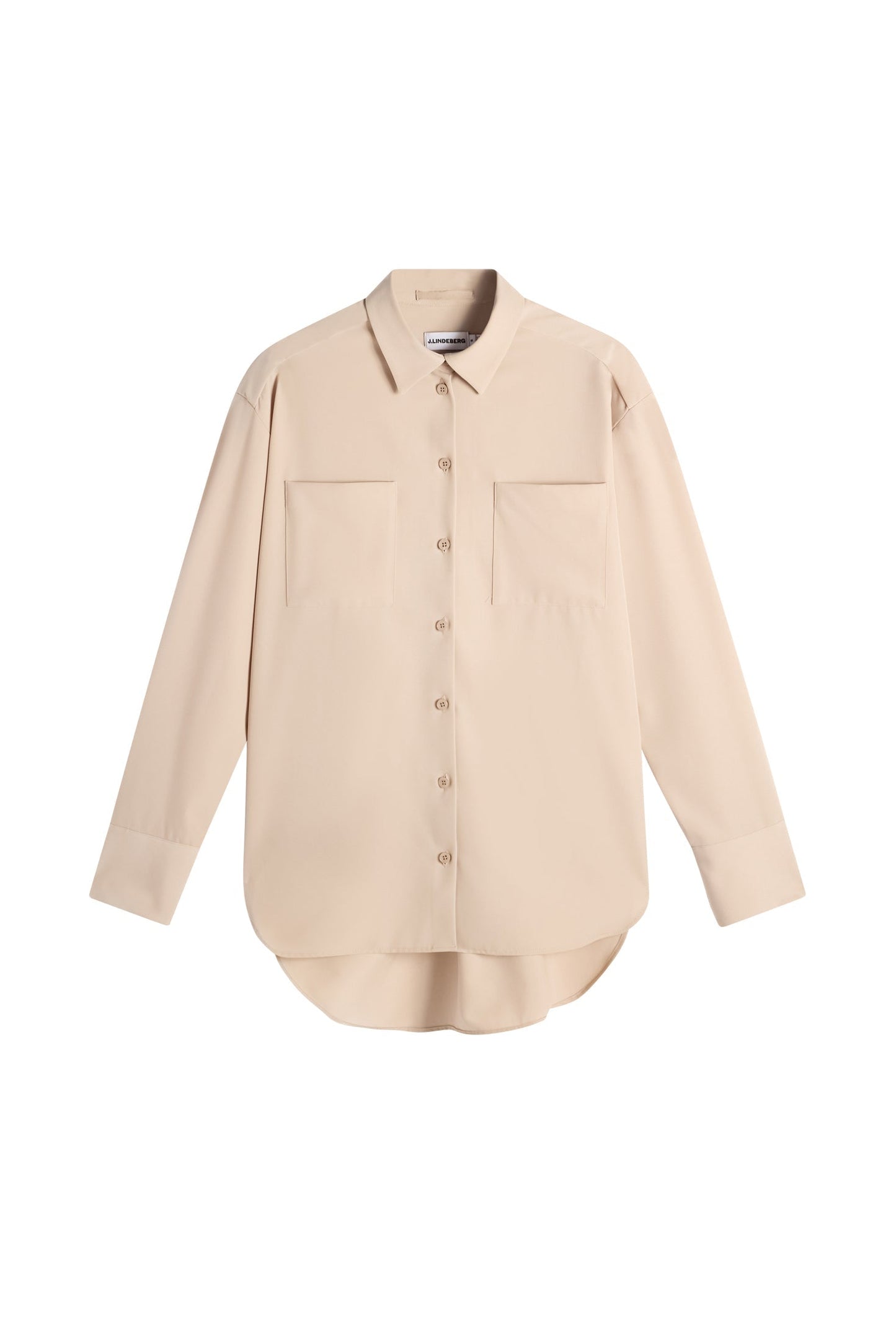 Willow Tech Drape Shirt / Moonbeam