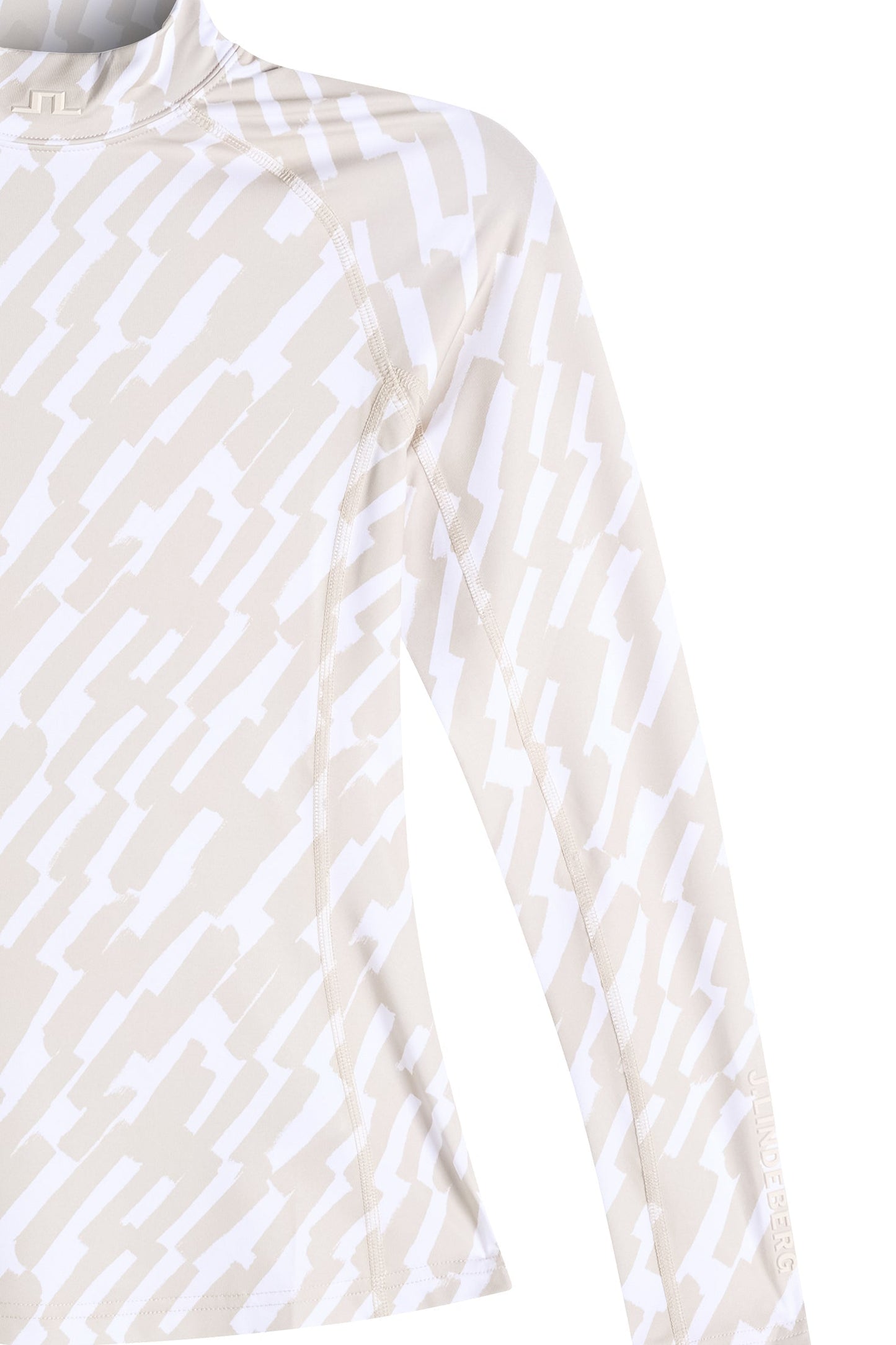Ella Print Compression Top / Oak Island Fossil M
