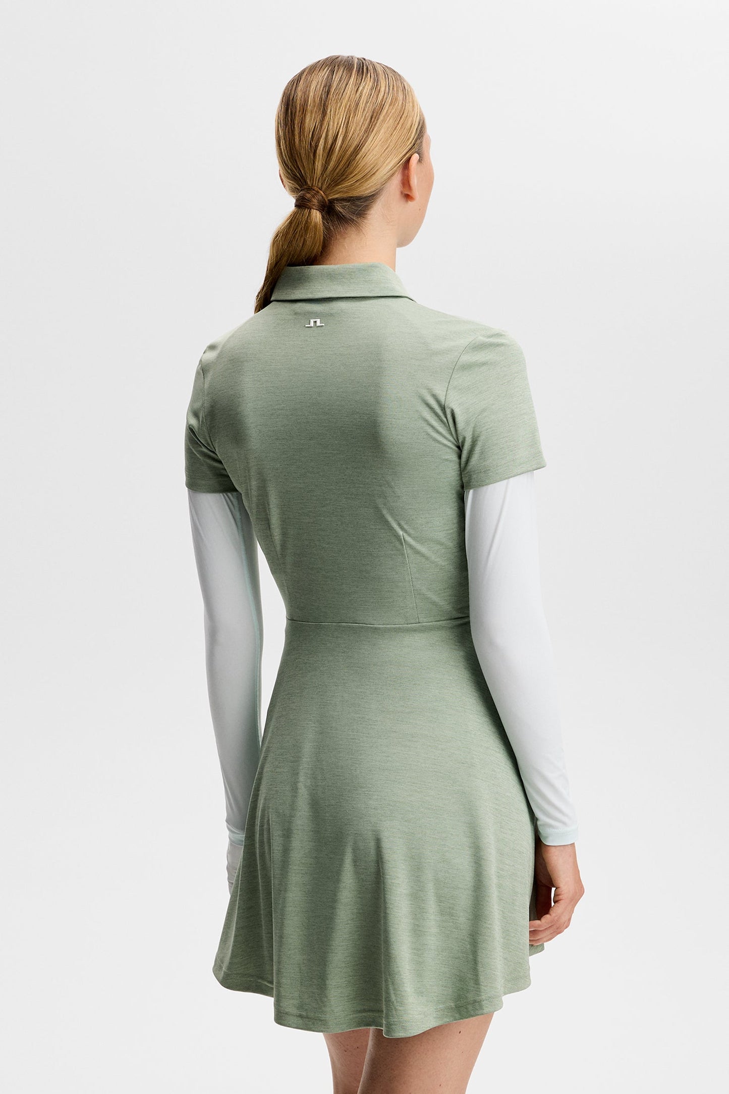 Janna Dress / Hedge Green Melange