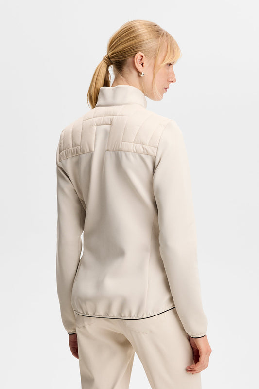 Holma Quilt Hybrid Jacket / Moonbeam