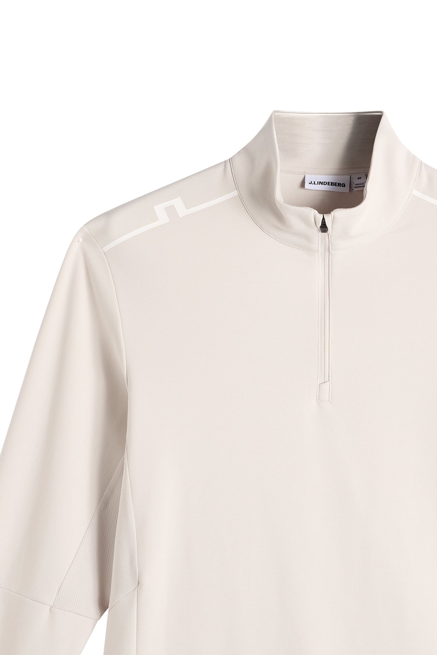 Leon Quarter Zip Mid Layer / Moonbeam