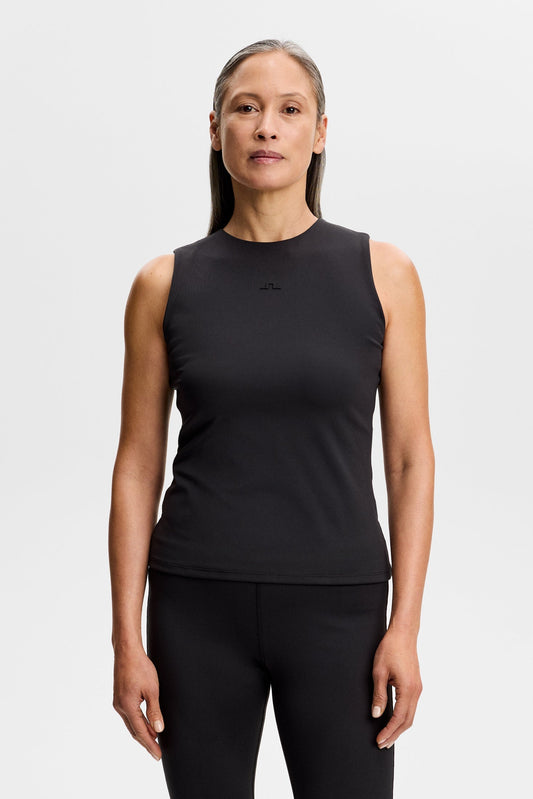 Clarisse Sleeveless Top / Black