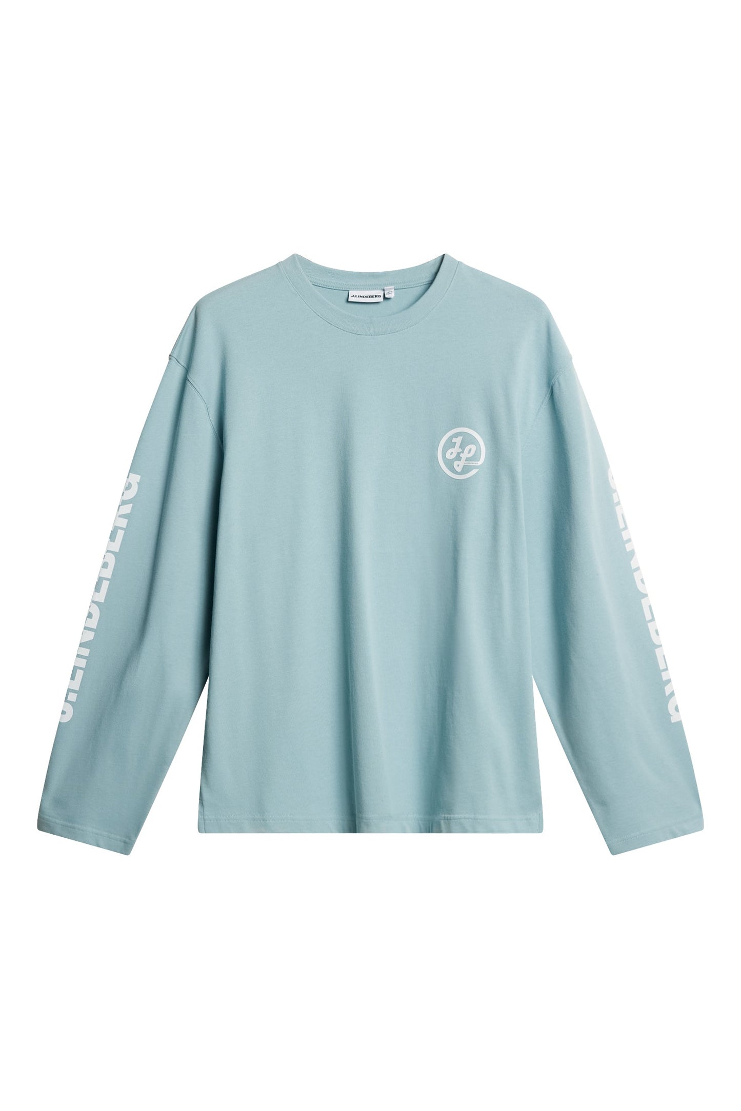 Walsh LS Print T-shirt / Forget-Me-Not