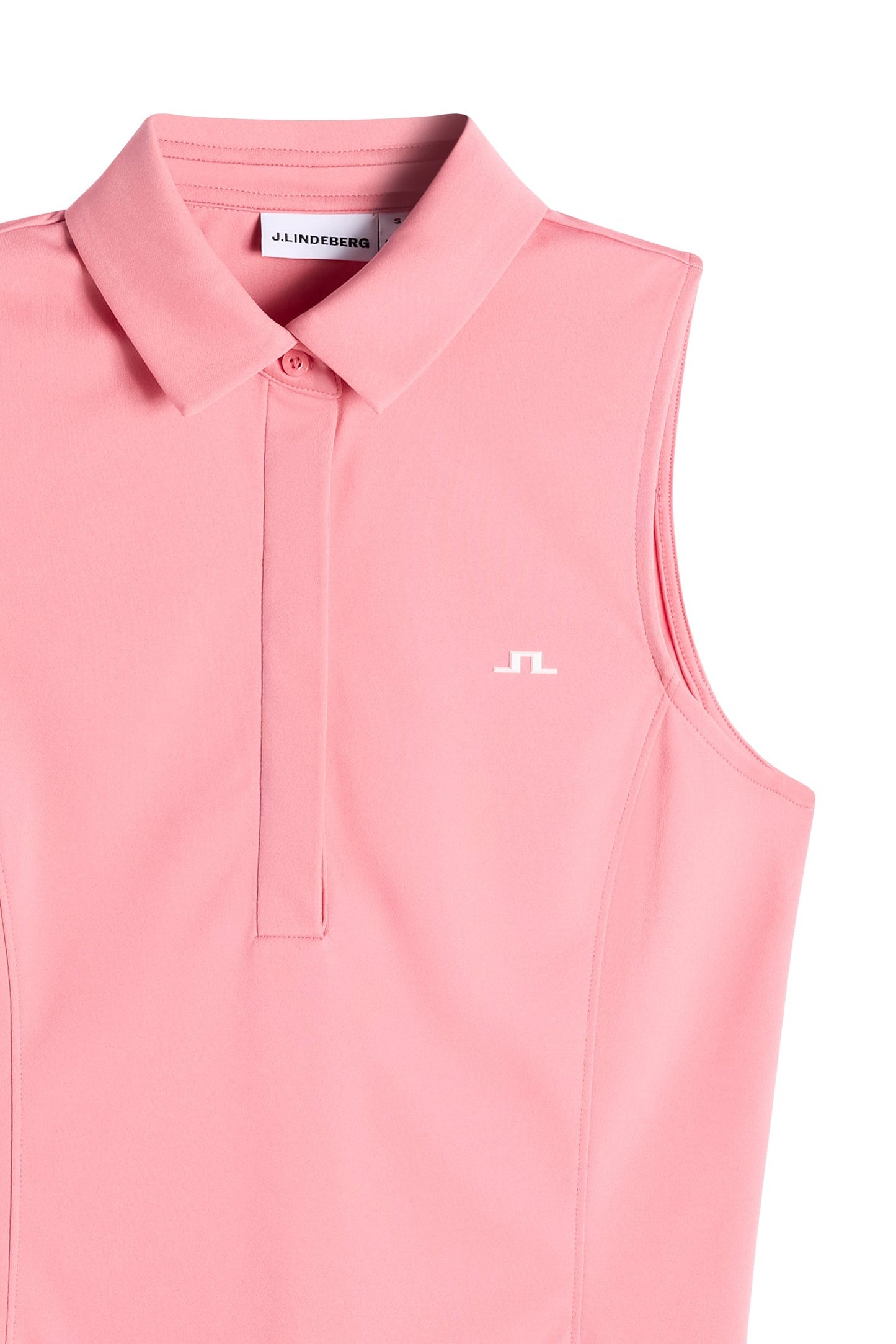 Dena Sleeveless Polo / Flamingo Plume